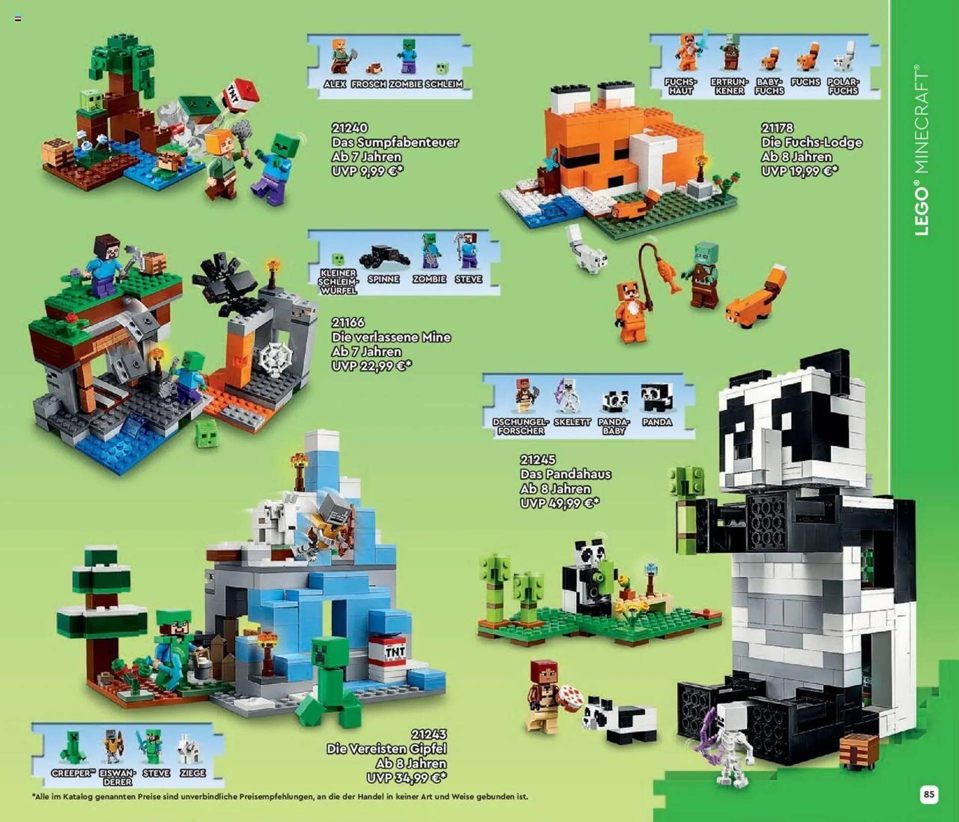 Lego Flugblatt von 4. Jänner bis 30. Juni 2024 - Flugblätt seite 85