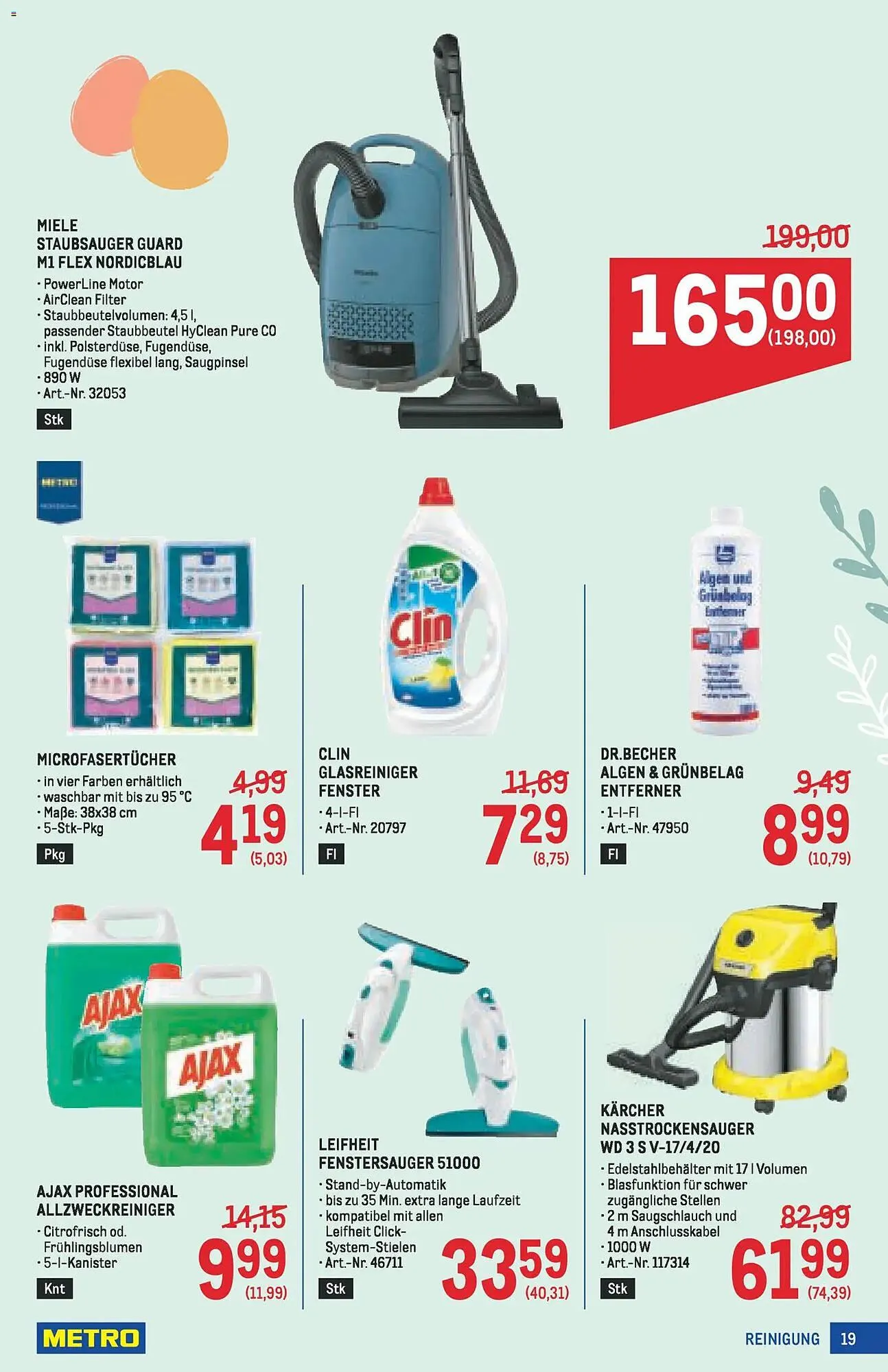 Metro Flugblatt von 19. März bis 4. April 2026 - Flugblätt seite  19