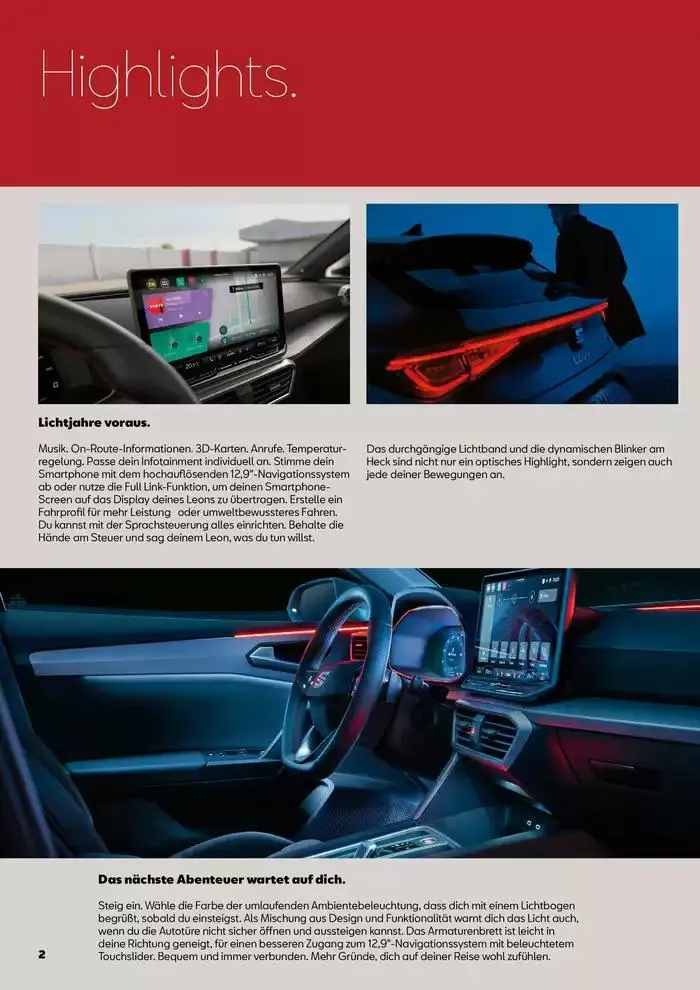 Seat Leon von 31. Jänner bis 22. Jänner 2026 - Flugblätt seite 2