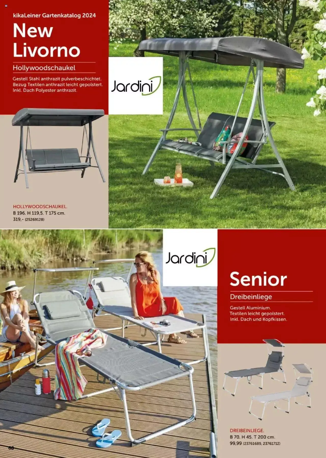 Leiner Garten Katalog 2024 von 4. März bis 30. September 2024 - Flugblätt seite 68