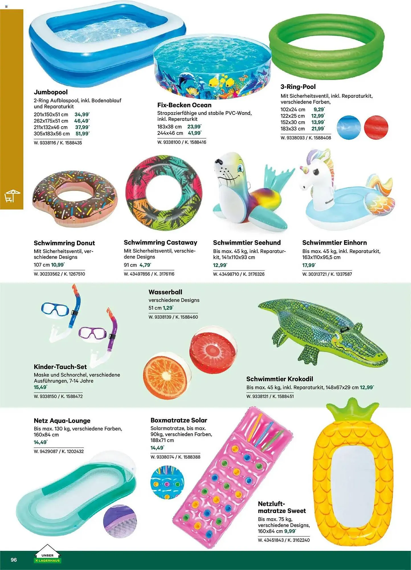 Lagerhaus Flugblatt von 22. Februar bis 31. Mai 2026 - Flugblätt seite  96