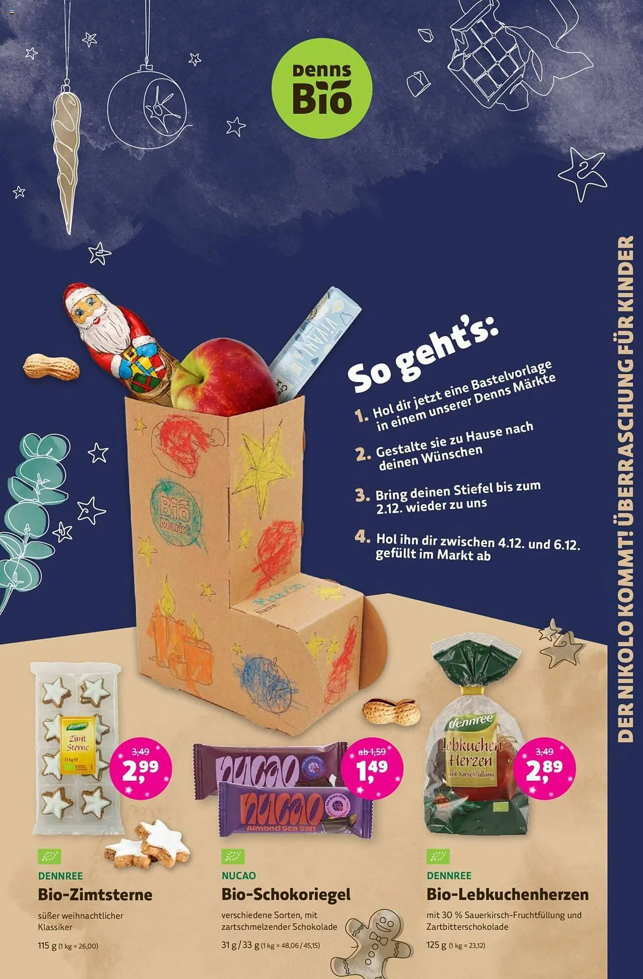 Denn's Biomarkt Flugblatt von 22. November bis 5. Dezember 2023 - Flugblätt seite 4