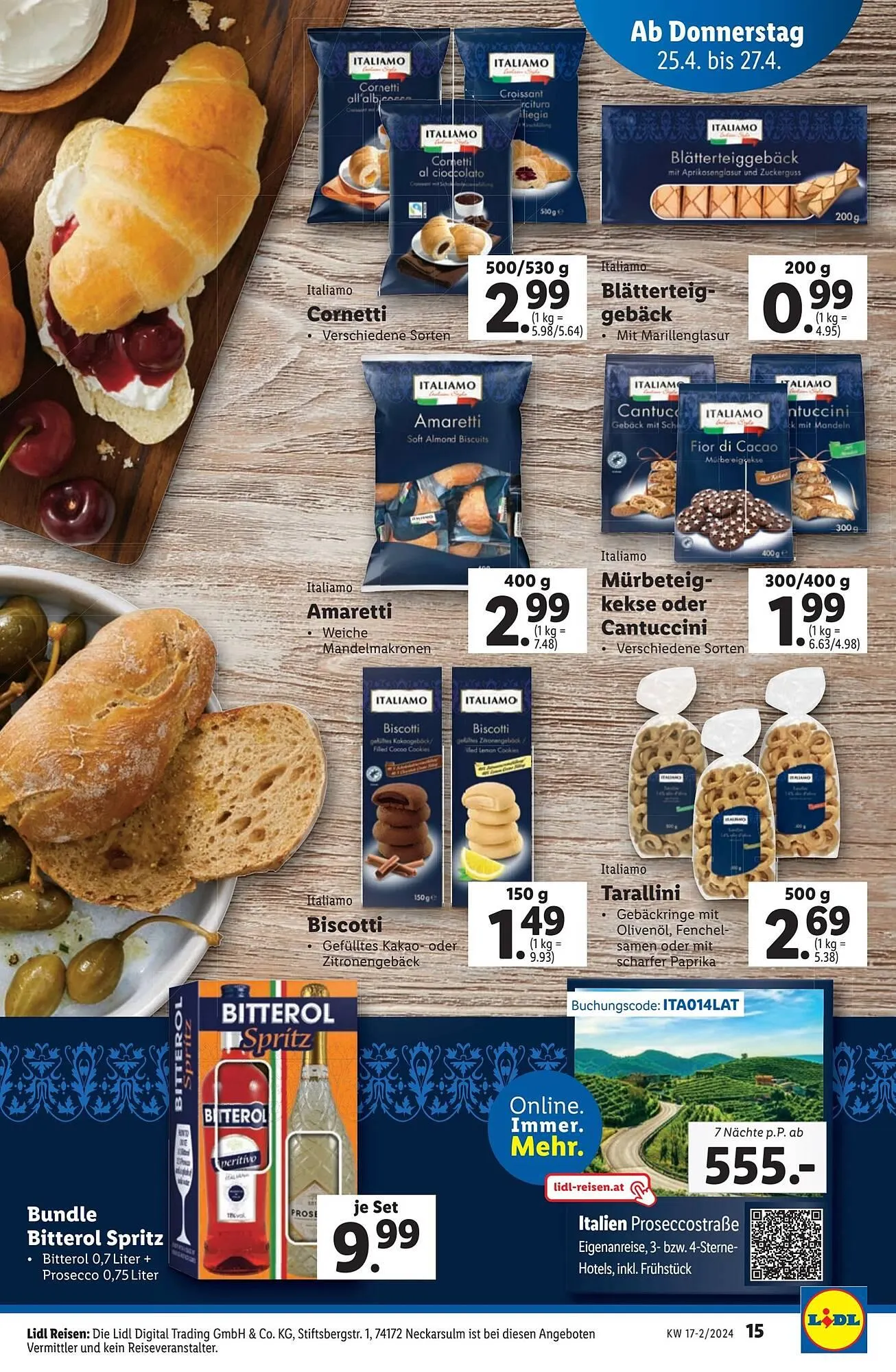 Lidl Flugblatt von 24. April bis 30. April 2024 - Flugblätt seite  15
