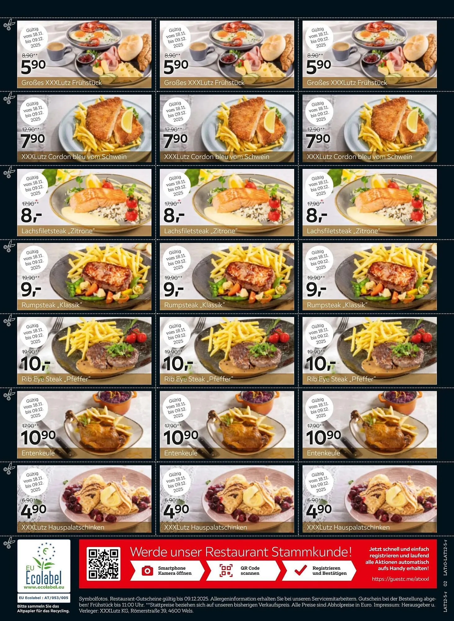 XXXLutz Prospekt von 18. November bis 9. Dezember 2025 - Flugblätt seite  2
