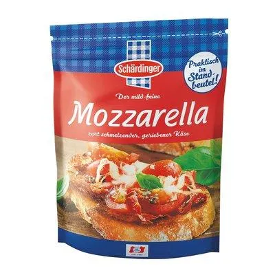 Schärdinger Mozzarella gerieben