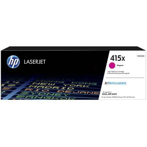 Lasertoner Nr.415X magenta HP W2033X