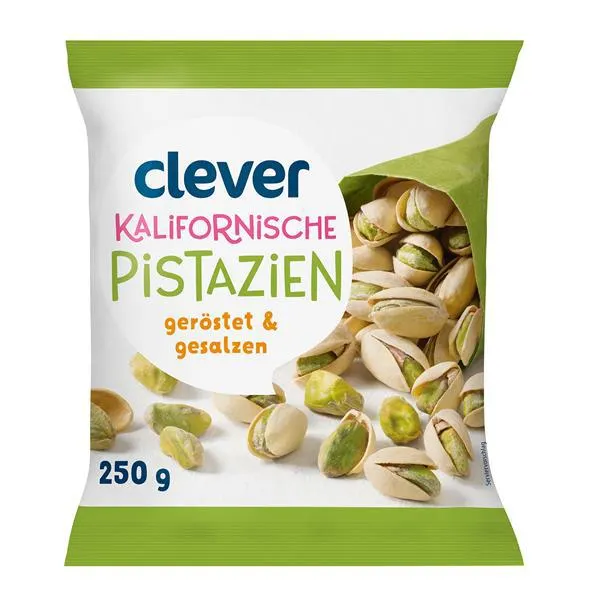 Clever Pistazien geröstet & gesalzen
