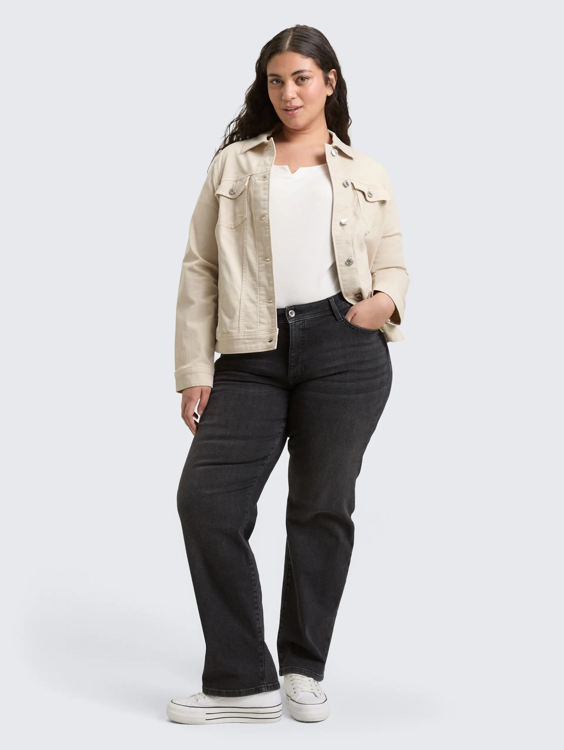 Plus Size - Straight Jeans