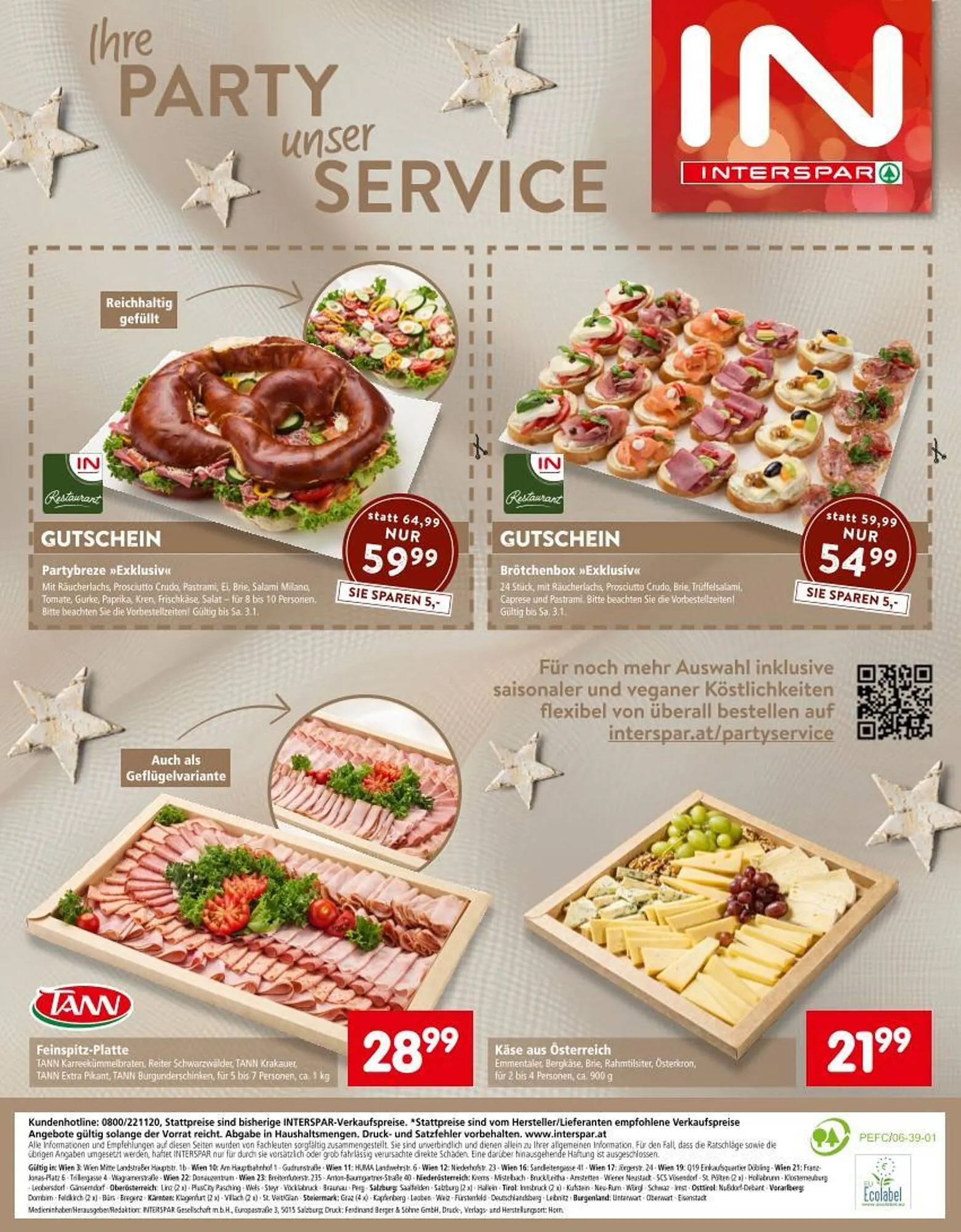 Interspar Flugblatt von 20. November bis 31. Dezember 2025 - Flugblätt seite  20