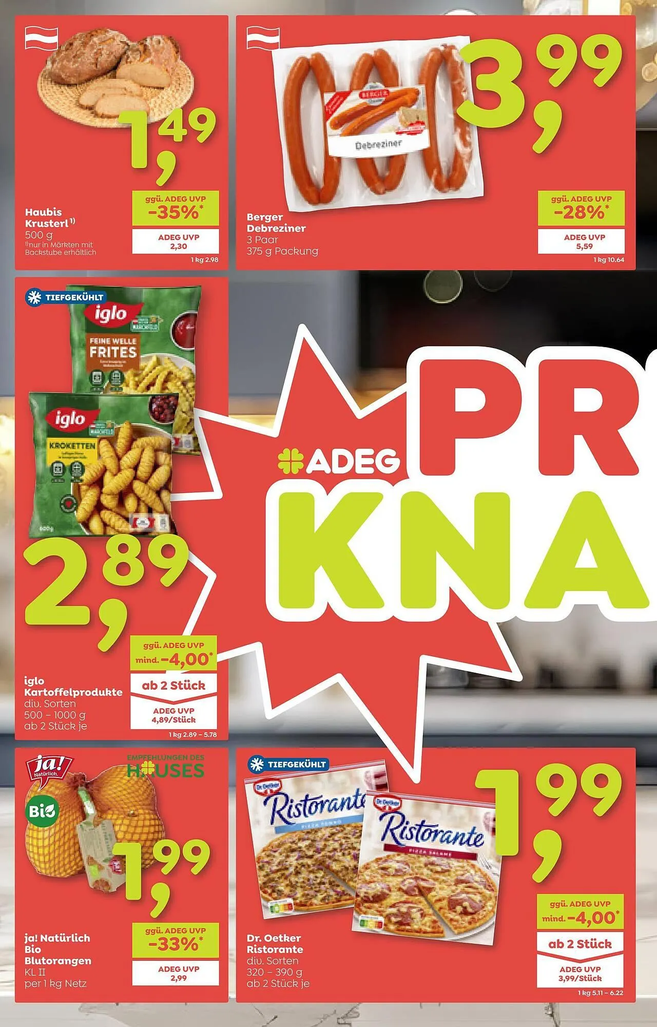 ADEG Flugblatt von 8. Jänner bis 14. Jänner 2026 - Flugblätt seite  2