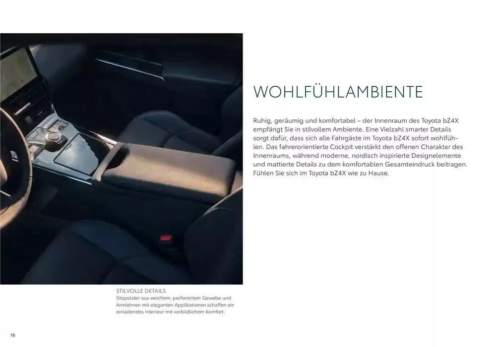 Toyota bZ4X  von 7. Dezember bis 7. Dezember 2025 - Flugblätt seite  16