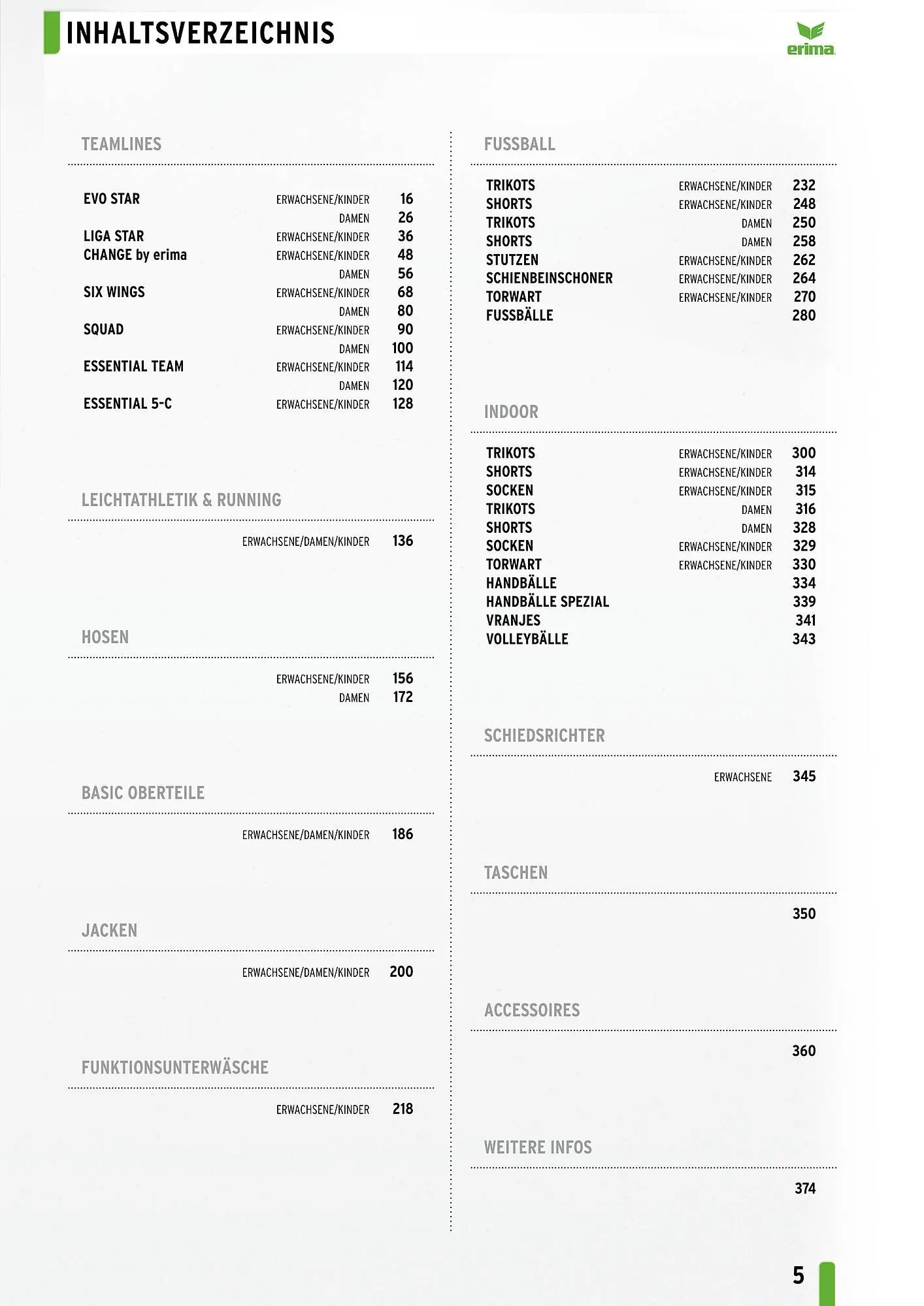 ERIMA Flugblatt von 2. Jänner bis 31. Dezember 2024 - Flugblätt seite 5