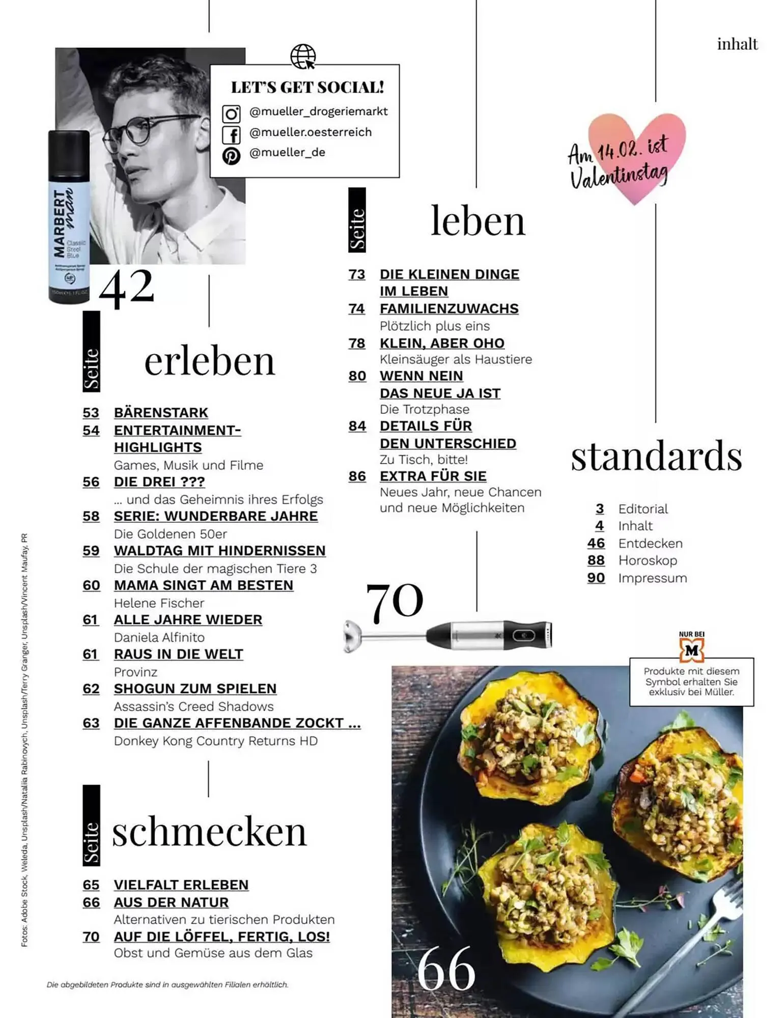 Müller Flugblatt von 13. Jänner bis 28. Februar 2025 - Flugblätt seite  40