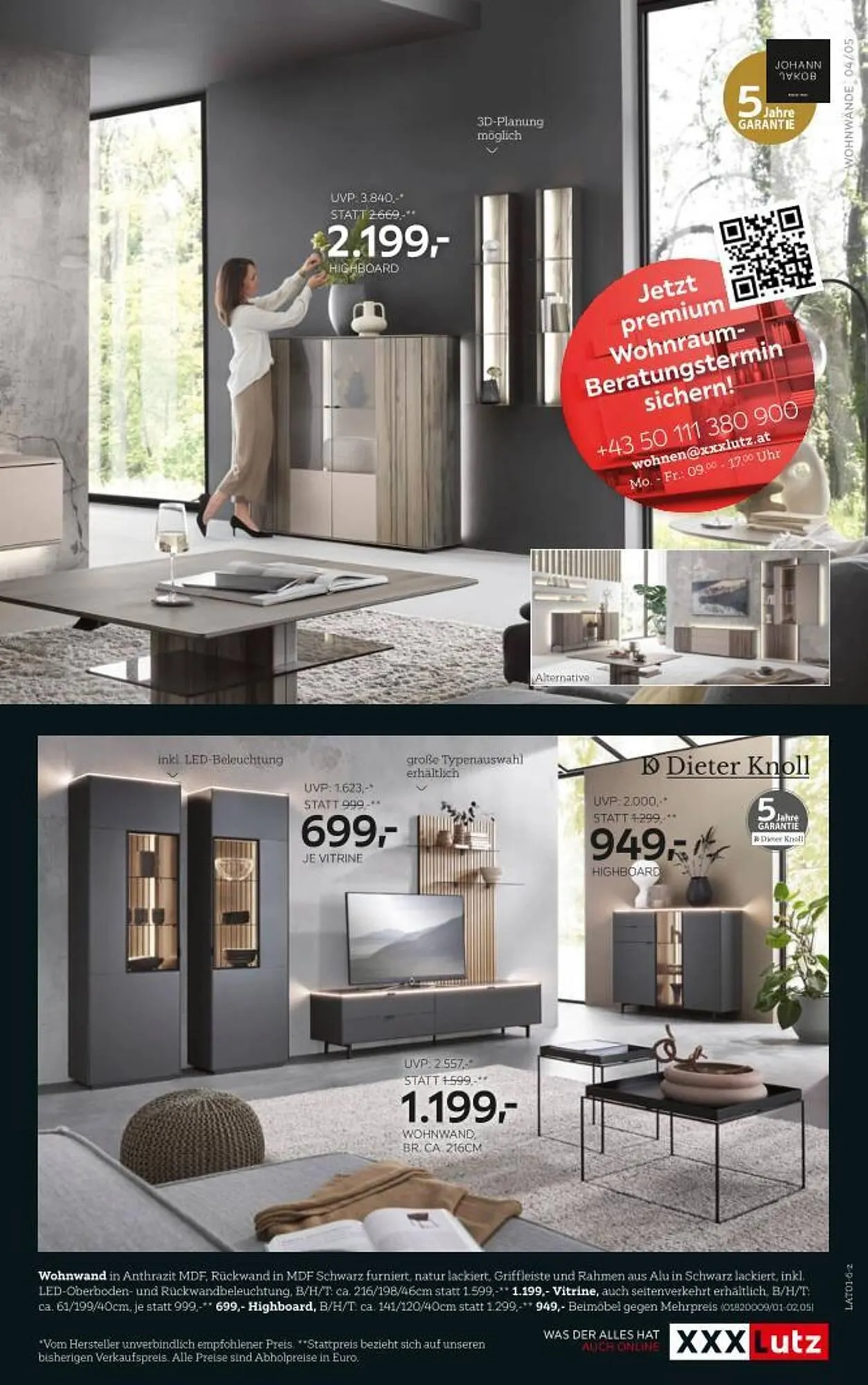 XXXLutz Prospekt von 22. Dezember bis 13. Jänner 2026 - Flugblätt seite  5