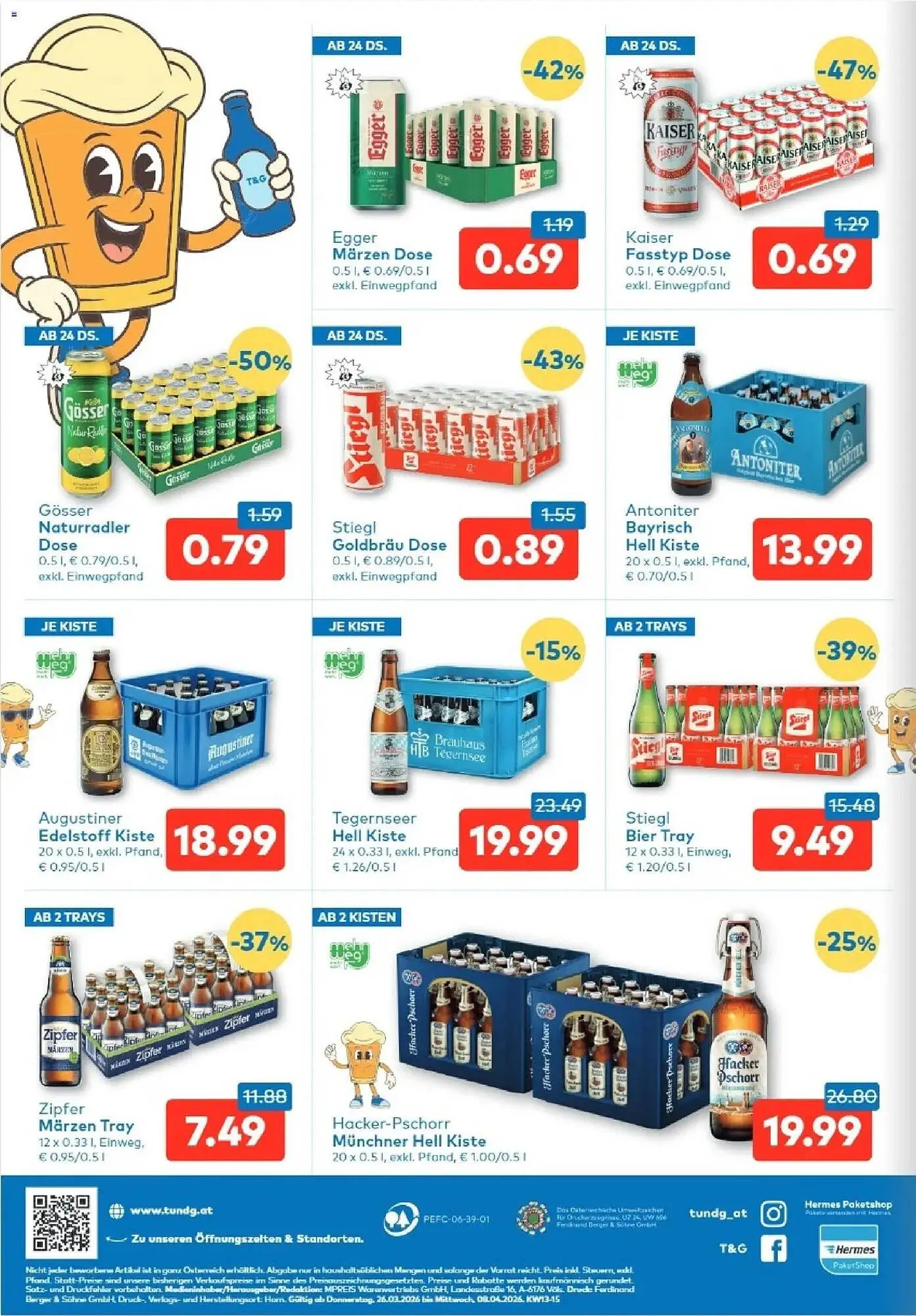 T&G Flugblatt von 26. März bis 8. April 2026 - Flugblätt seite 8