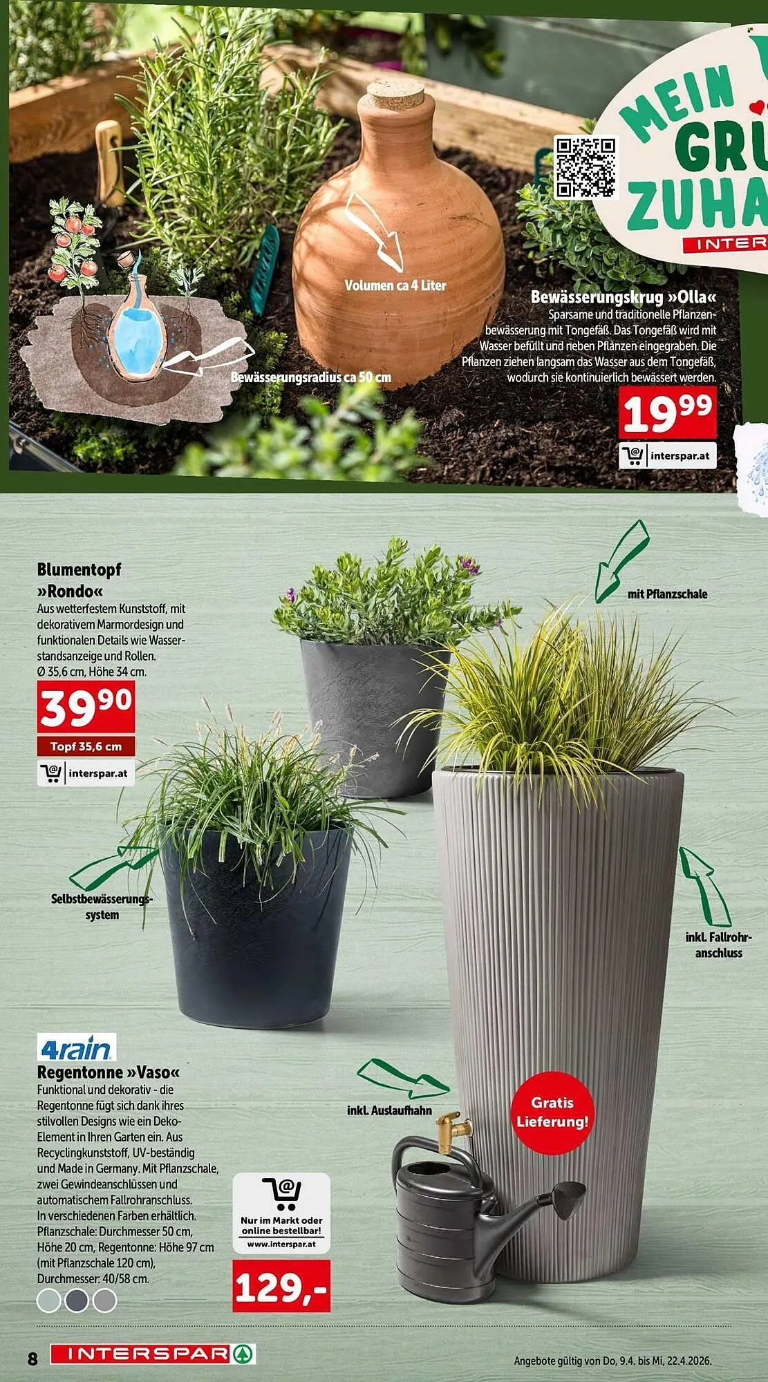 Interspar Flugblatt von 9. April bis 22. April 2026 - Flugblätt seite  8
