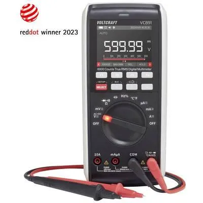 VOLTCRAFT VC891 Hand-Multimeter digital Datenlogger CAT III 1000 V, CAT IV 600 V Anzeige (Counts): 60000