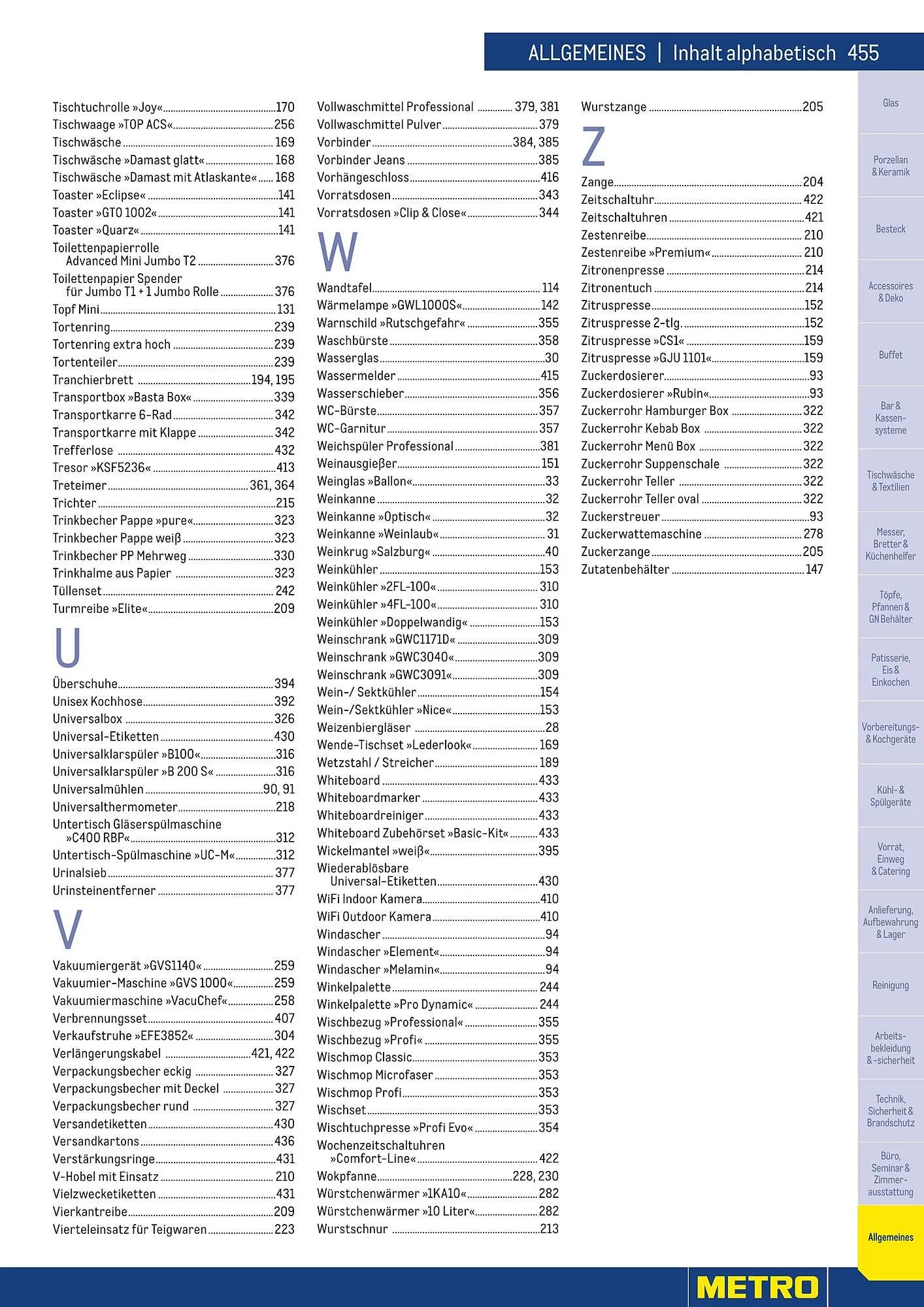 Metro Flugblatt von 25. März bis 31. Dezember 2026 - Flugblätt seite  455