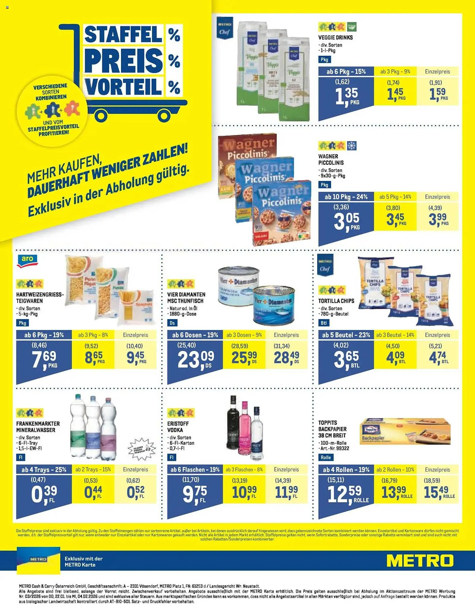 Metro Flugblatt von 27. Jänner bis 28. Jänner 2026 - Flugblätt seite  2