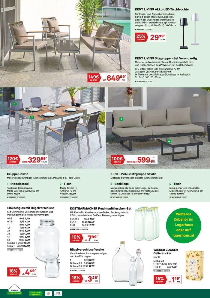 Salzburger Lagerhaus Katalog von 2. Juni bis 16. Juni 2024 - Flugblätt seite  4