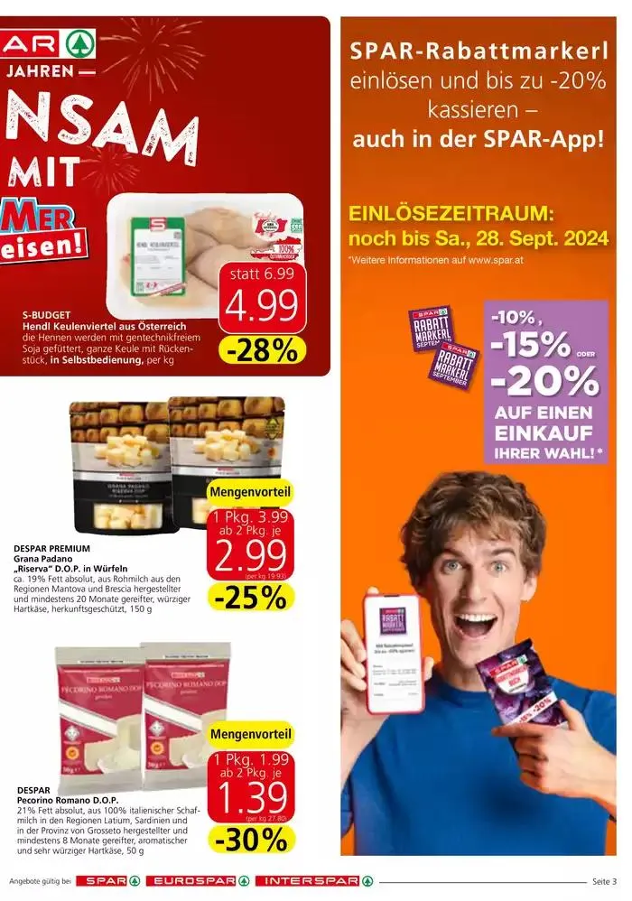 Tolles Angebot für alle Kunden von 25. September bis 9. Oktober 2024 - Flugblätt seite 3