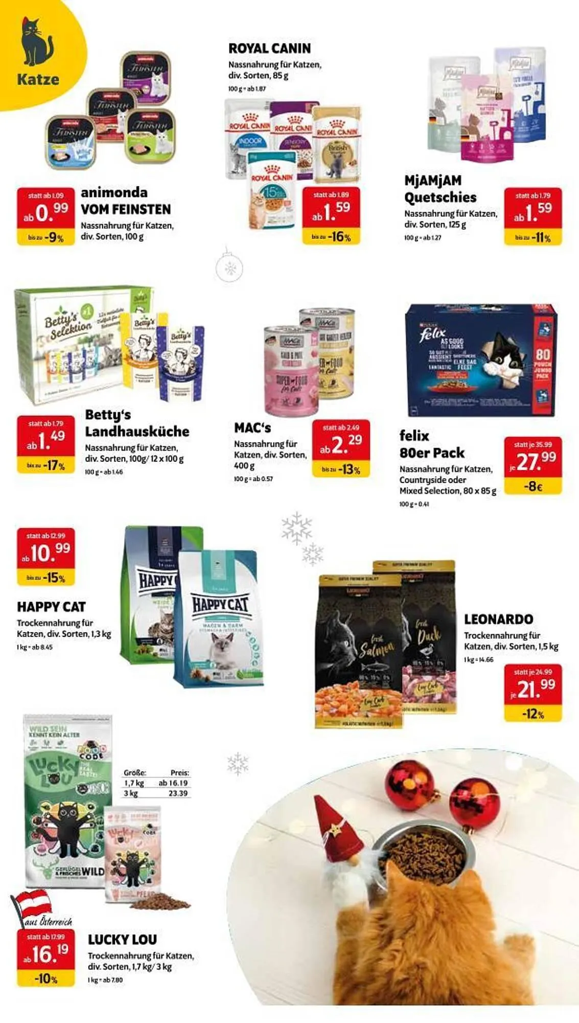 Das Futterhaus Prospekt von 1. Dezember bis 6. Dezember 2025 - Flugblätt seite  4