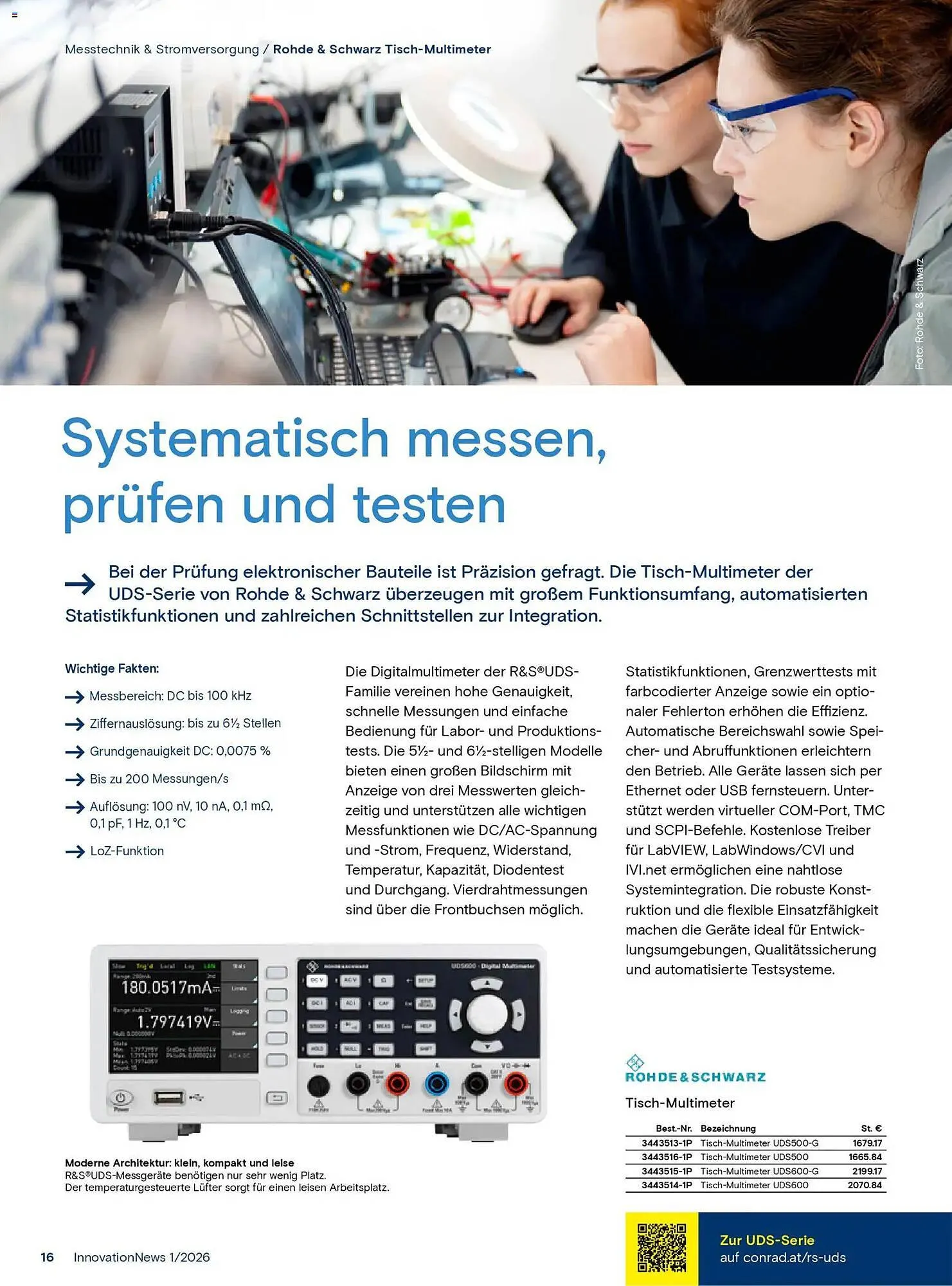 Conrad Katalog von 25. Jänner bis 6. März 2026 - Flugblätt seite 16