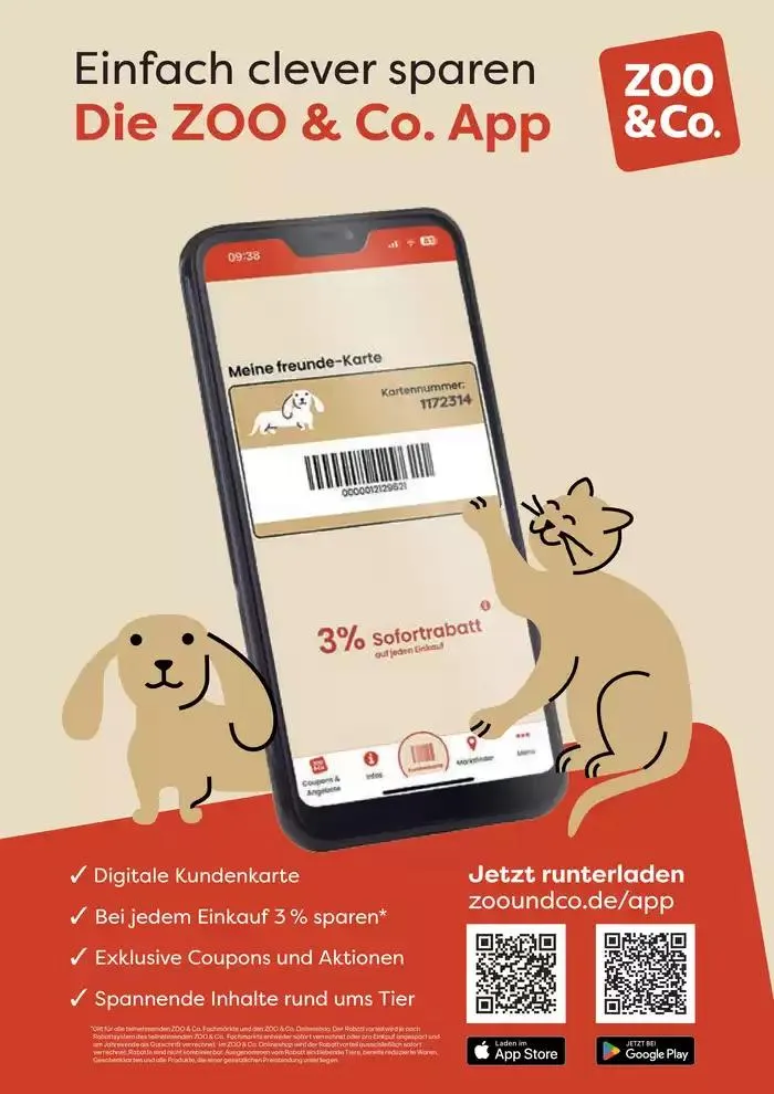 Angebote ZOO & Co von 29. November bis 13. Dezember 2024 - Flugblätt seite 67
