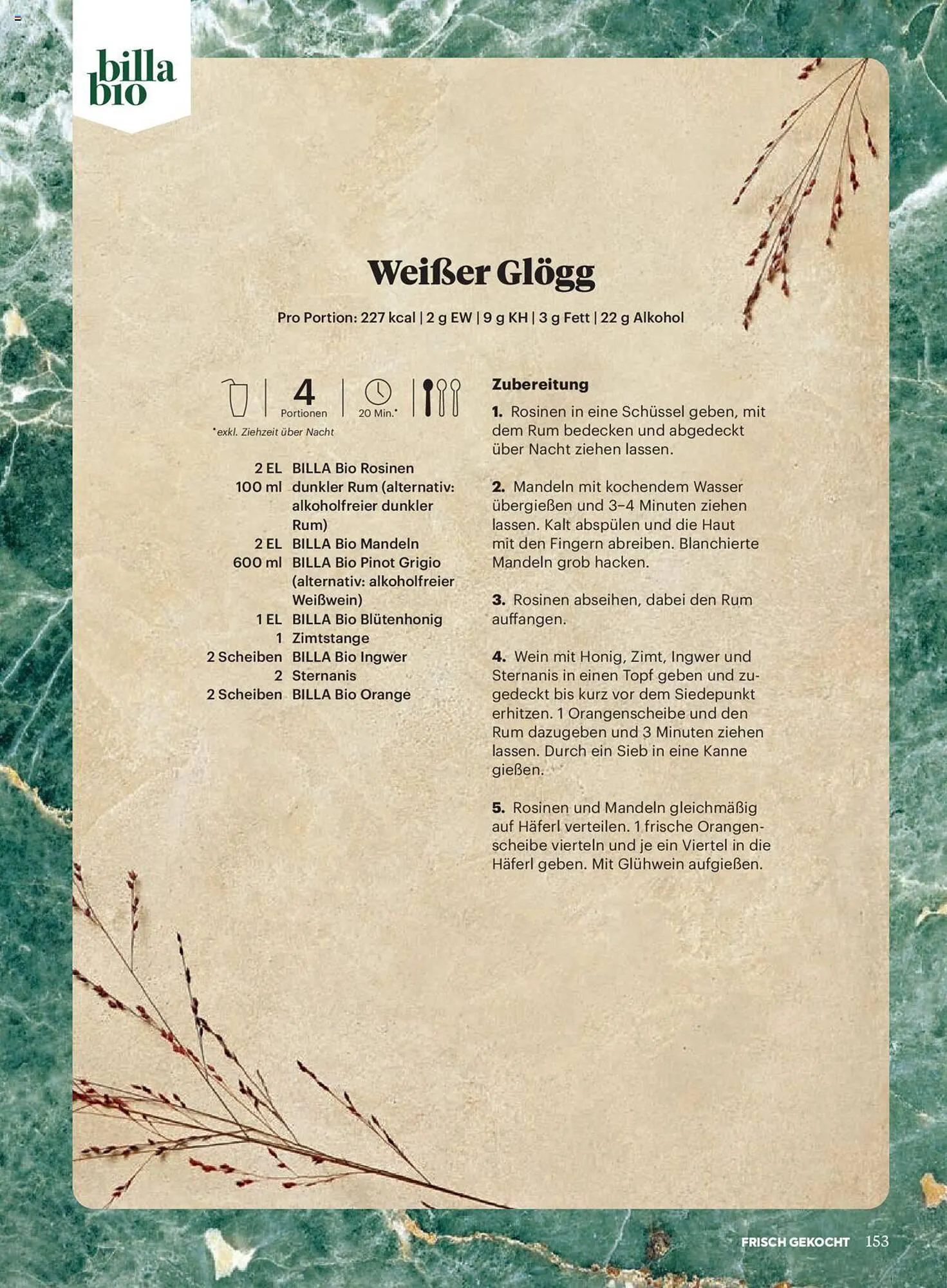 Billa Flugblatt von 1. Dezember bis 31. Dezember 2023 - Flugblätt seite  153