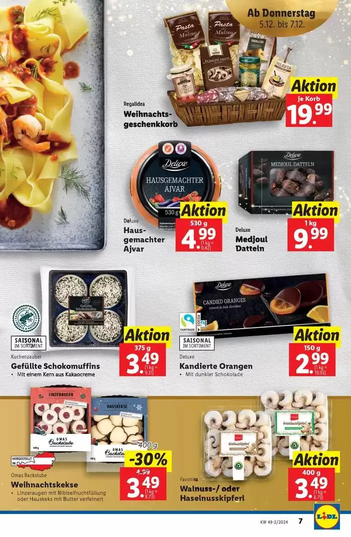 Aktuelle Flugblätter Ab Donnerstag, 5.12. von 5. Dezember bis 11. Dezember 2024 - Flugblätt seite 7