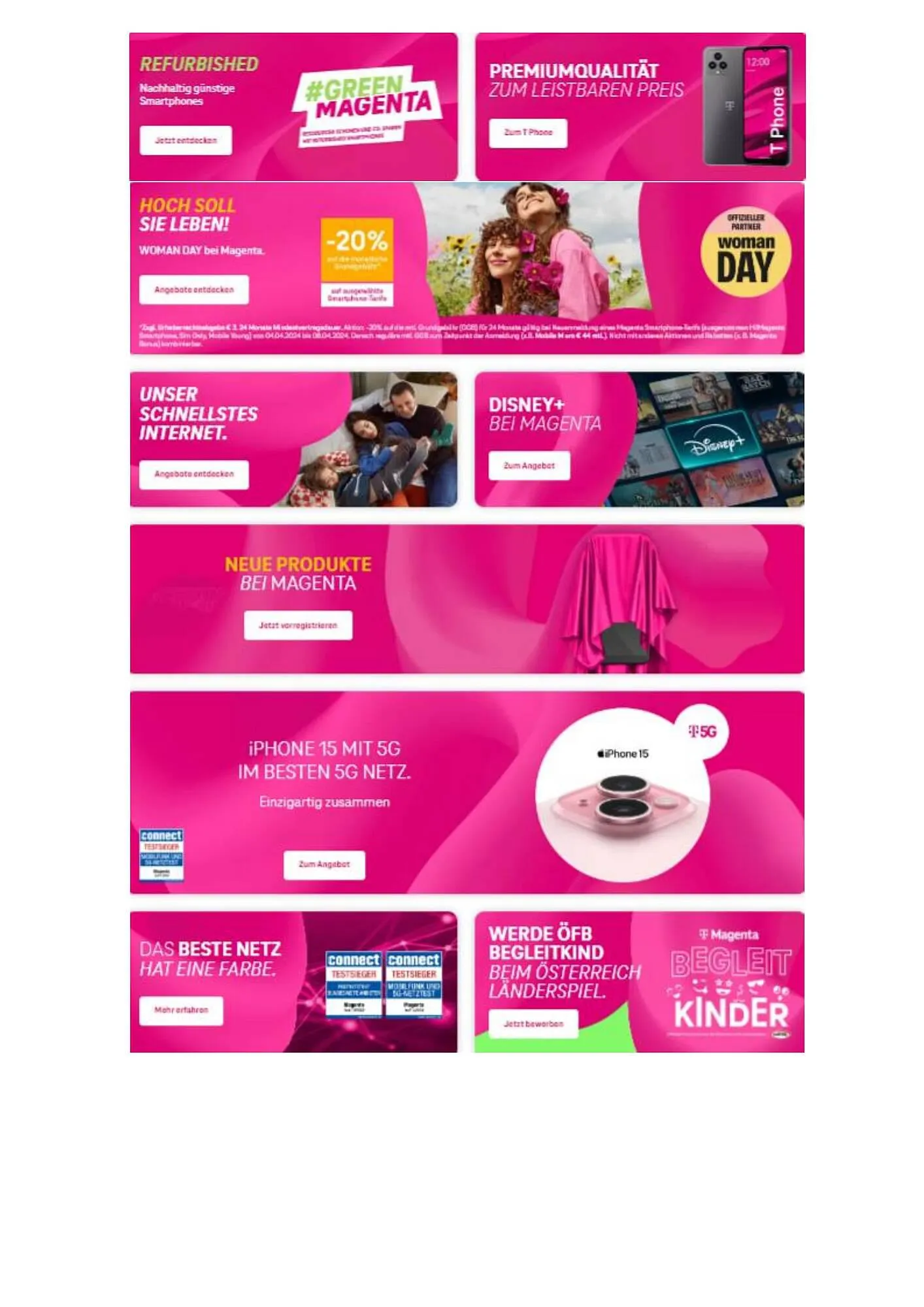 T-Mobile Flugblatt von 4. April bis 10. April 2024 - Flugblätt seite  