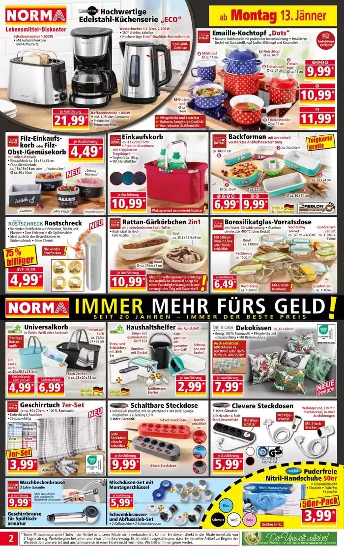 Unsere besten Schnäppchen von 13. Jänner bis 17. Jänner 2025 - Flugblätt seite 2