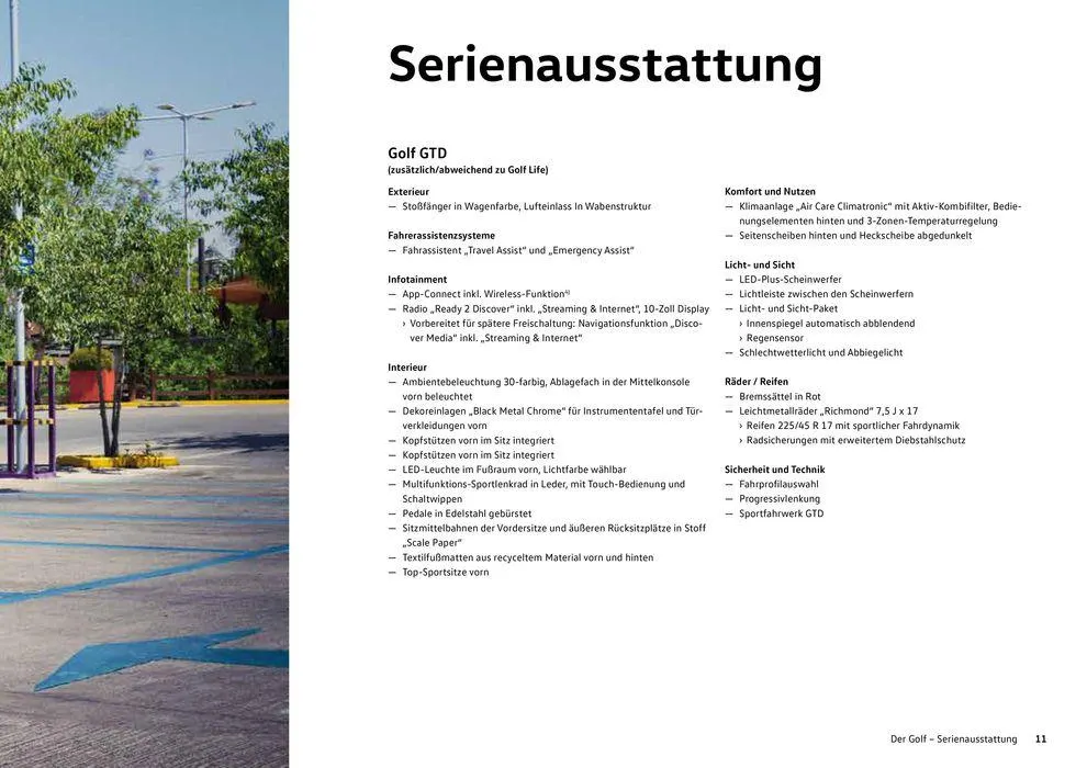 Volkswagen GOLF von 16. Februar bis 16. Februar 2025 - Flugblätt seite 11