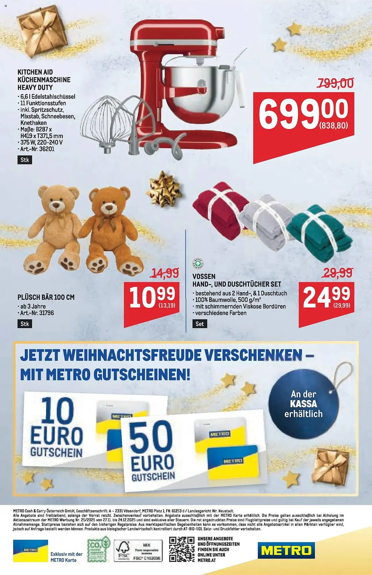 Metro Flugblatt von 27. November bis 24. Dezember 2025 - Flugblätt seite  20