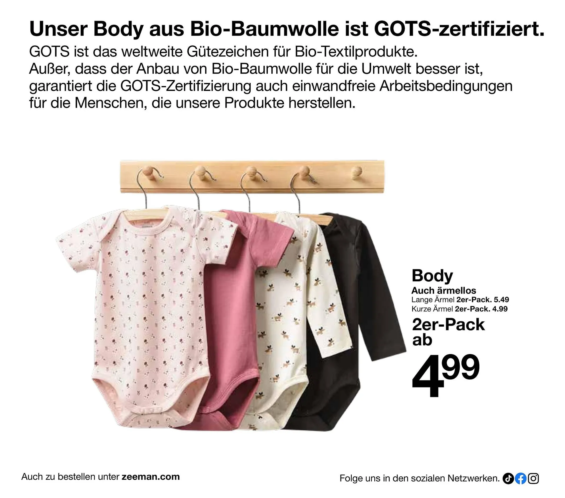 Zeeman Flugblatt von 18. Juli bis 12. Jänner 2026 - Flugblätt seite  14