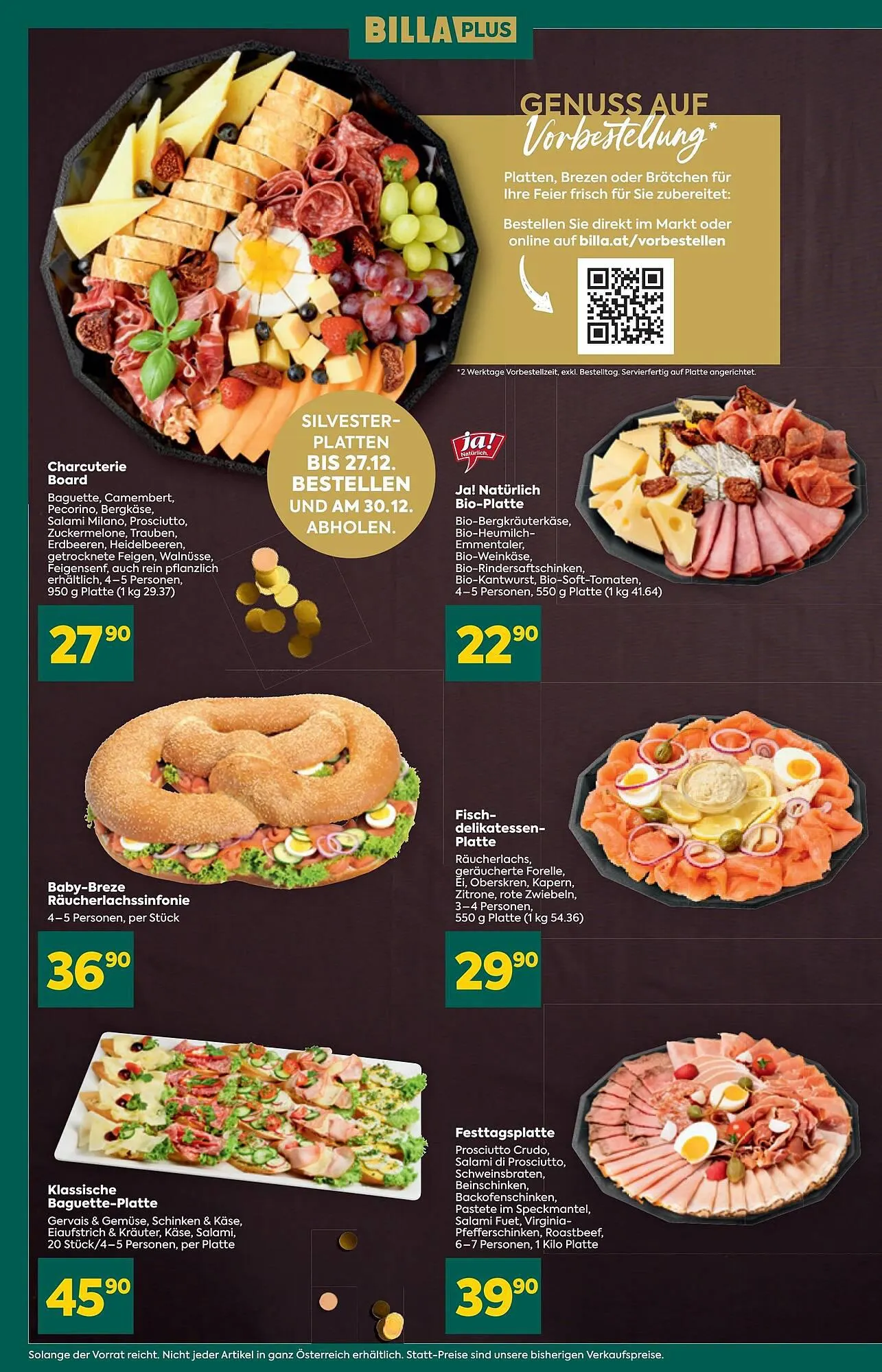 Billa Flugblatt von 26. Dezember bis 30. Dezember 2023 - Flugblätt seite 8