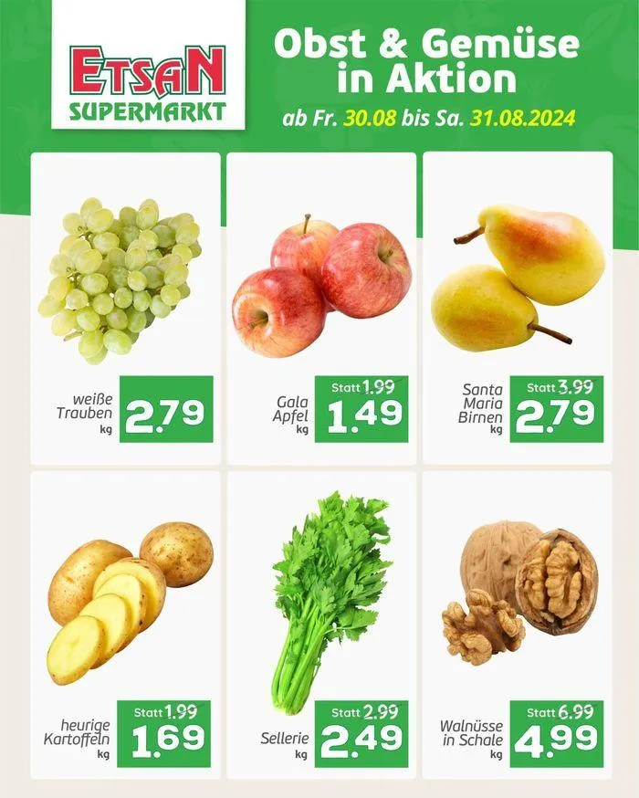 ETSAN Aktuelle Angebote von 31. August bis 14. September 2024 - Flugblätt seite 2