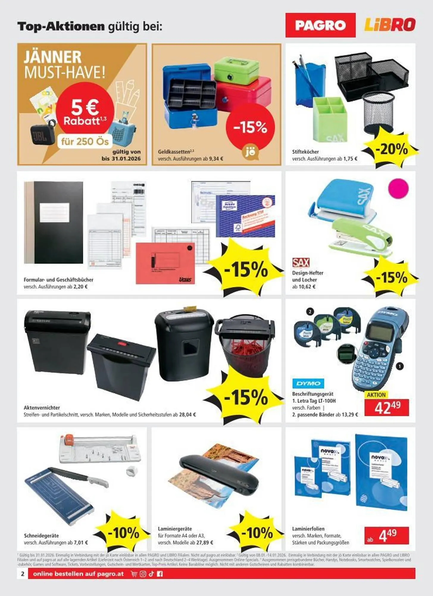 Libro Flugblatt von 8. Jänner bis 14. Jänner 2026 - Flugblätt seite 2