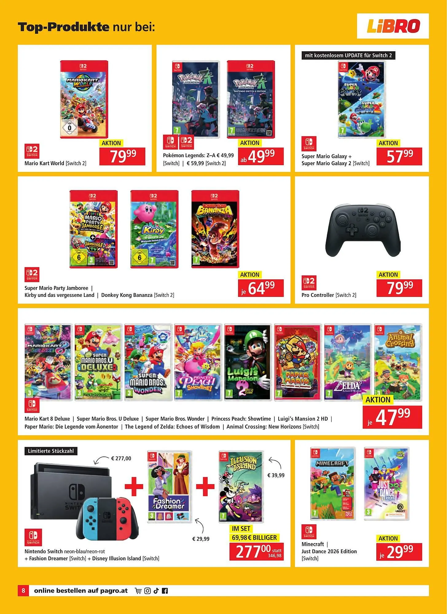 Pagro Diskont Flugblatt von 11. Dezember bis 24. Dezember 2025 - Flugblätt seite 8