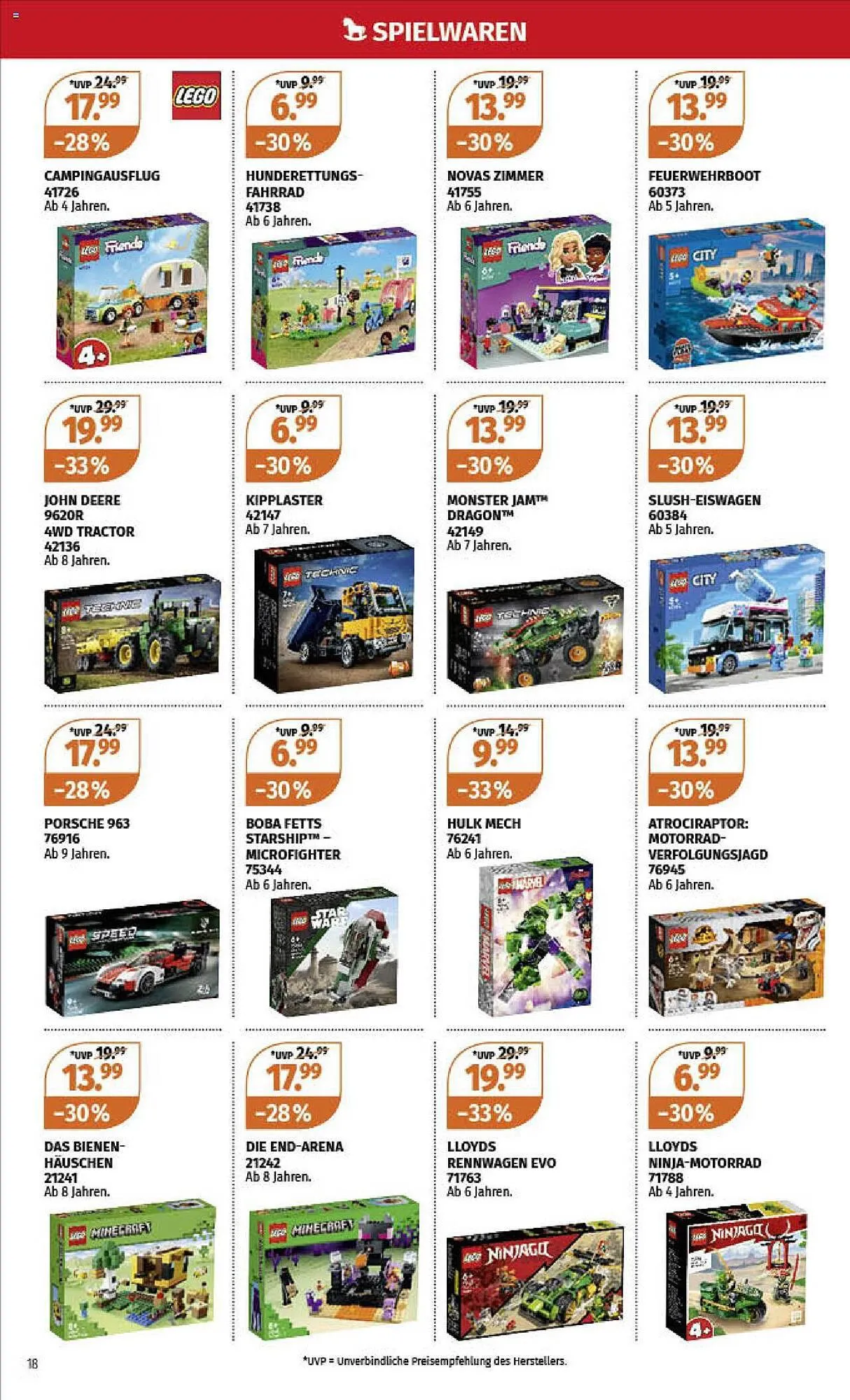 Müller Flugblatt von 28. August bis 16. September 2023 - Flugblätt seite 18