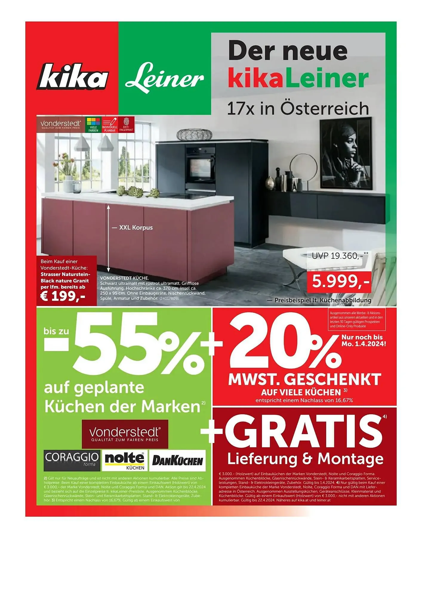 Leiner Flugblatt von 19. März bis 22. April 2024 - Flugblätt seite  