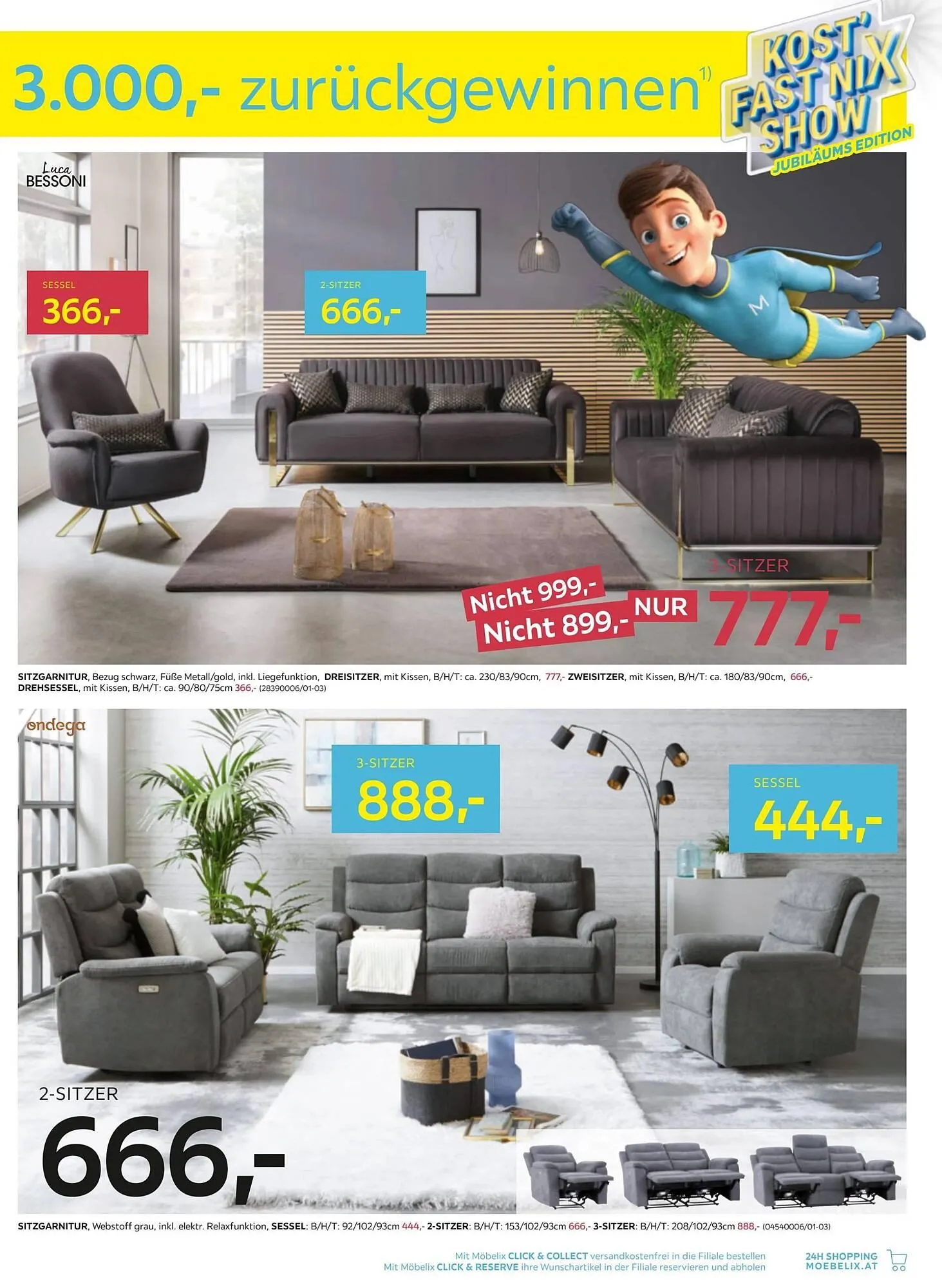 Möbelix Flugblatt von 30. September bis 9. Oktober 2024 - Flugblätt seite 11