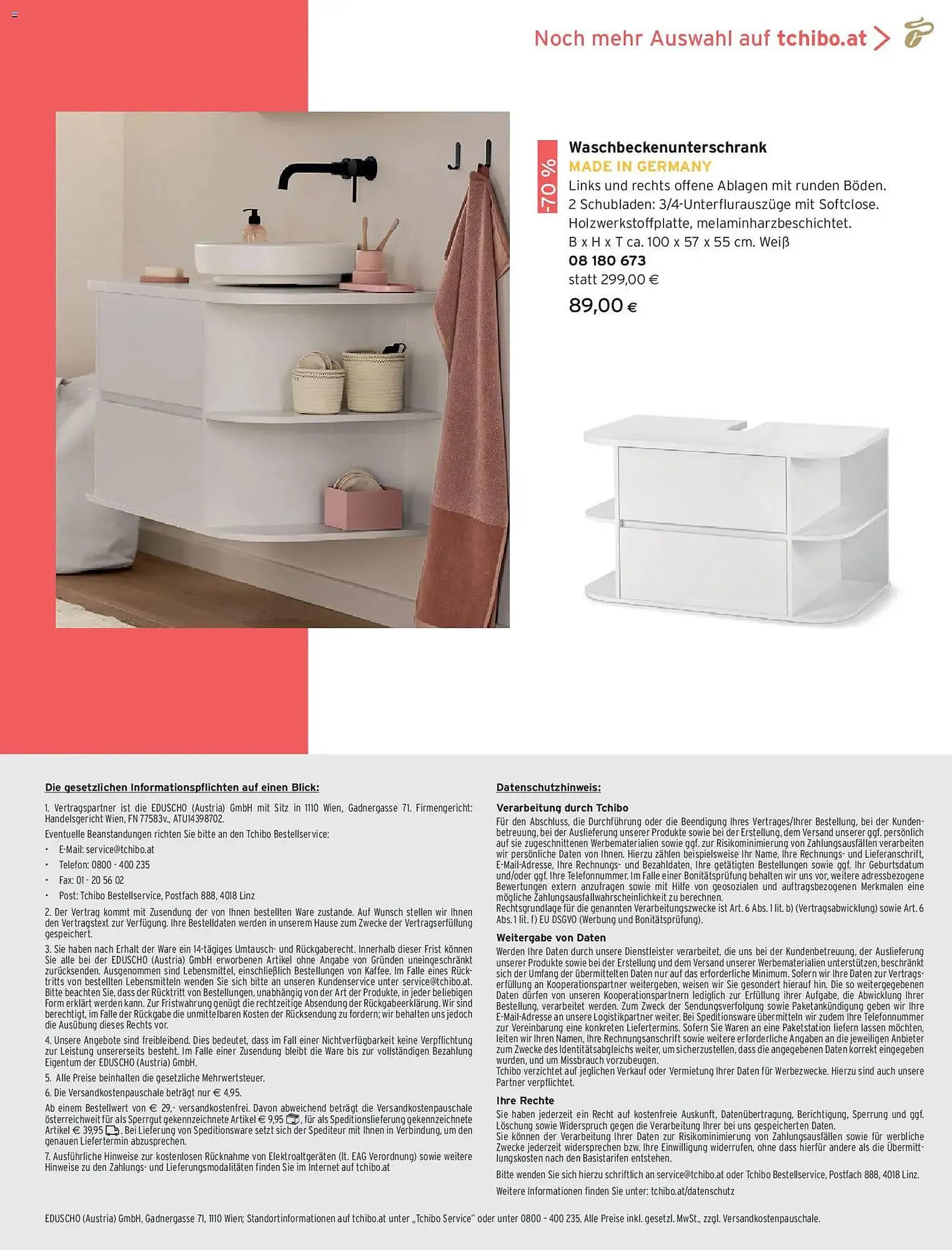 Tchibo Eduscho Flugblatt von 1. Jänner bis 31. Jänner 2026 - Flugblätt seite  147