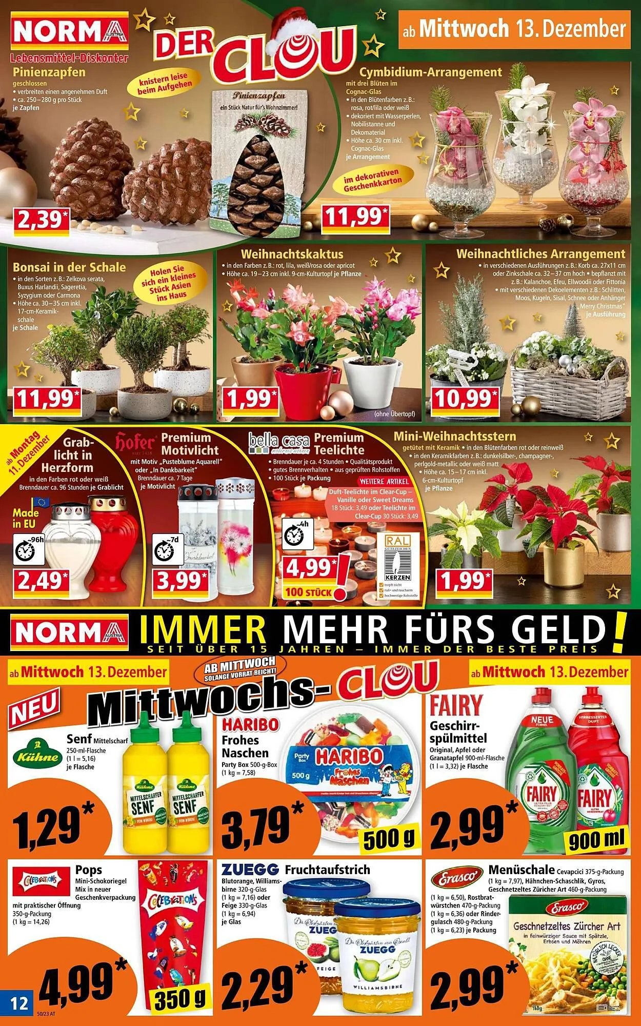 Norma Flugblatt von 11. Dezember bis 16. Dezember 2023 - Flugblätt seite  12