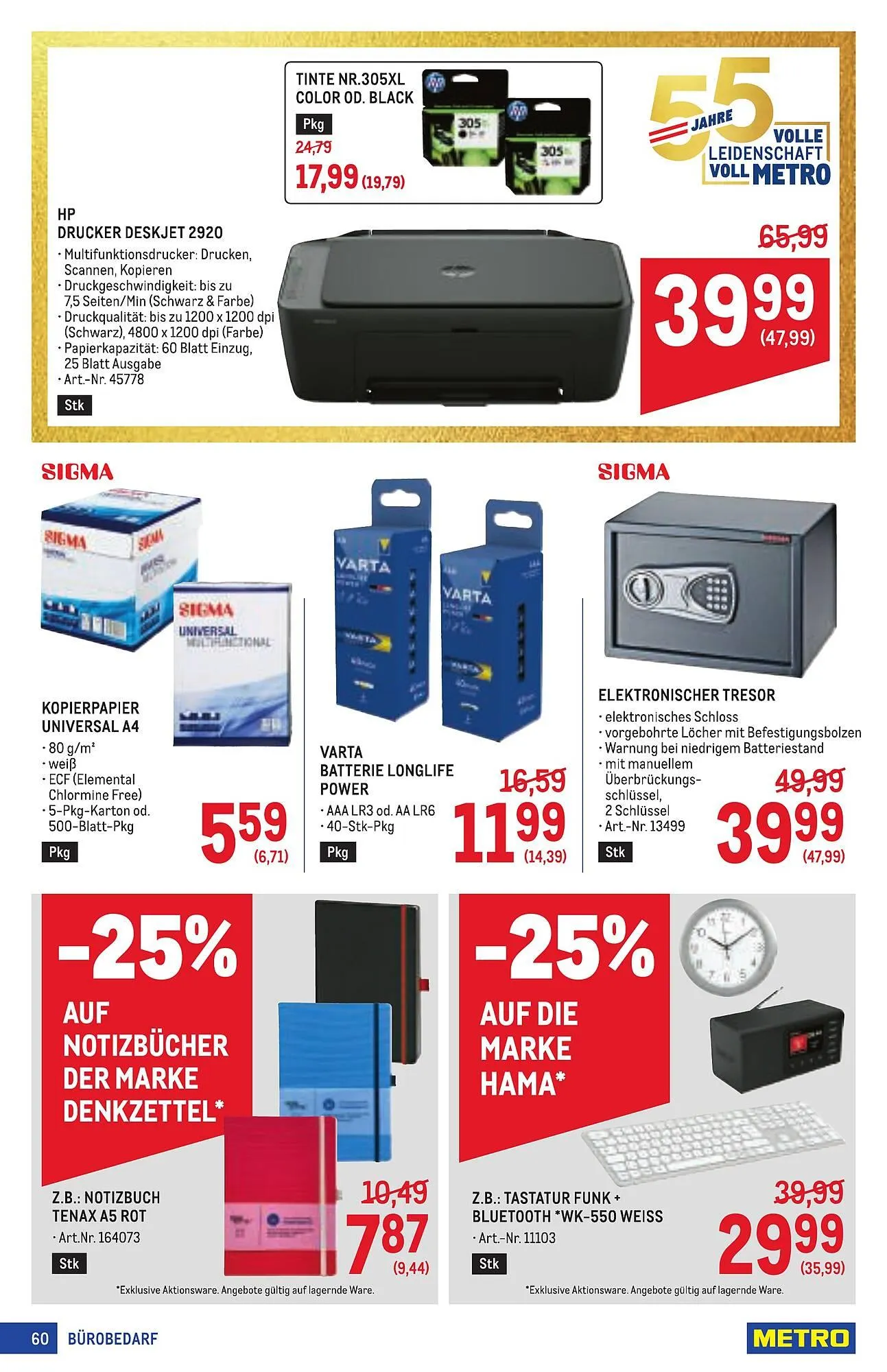 Metro Flugblatt von 2. April bis 15. April 2026 - Flugblätt seite 60