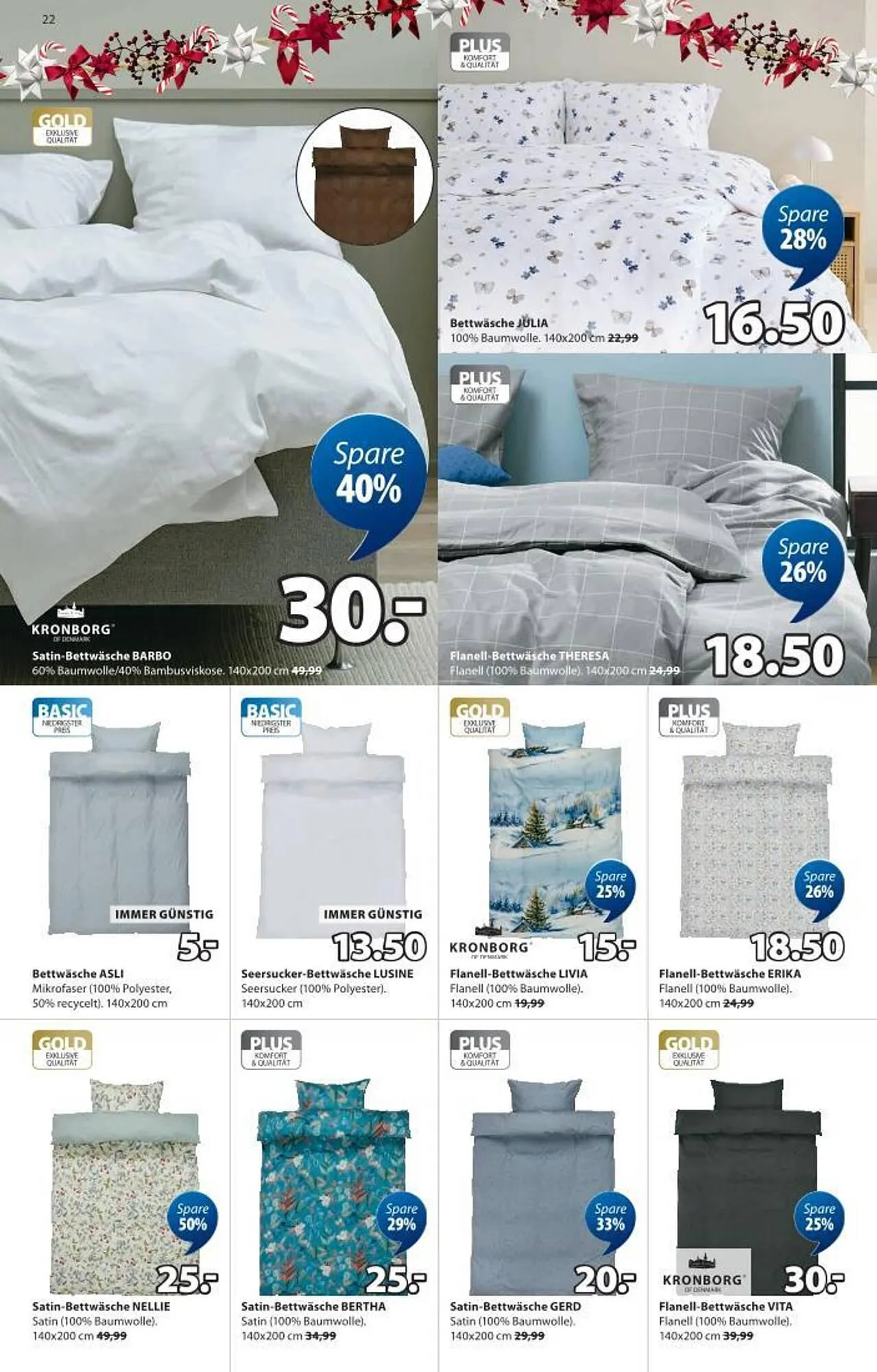 JYSK Flugblatt von 5. November bis 18. November 2025 - Flugblätt seite 22