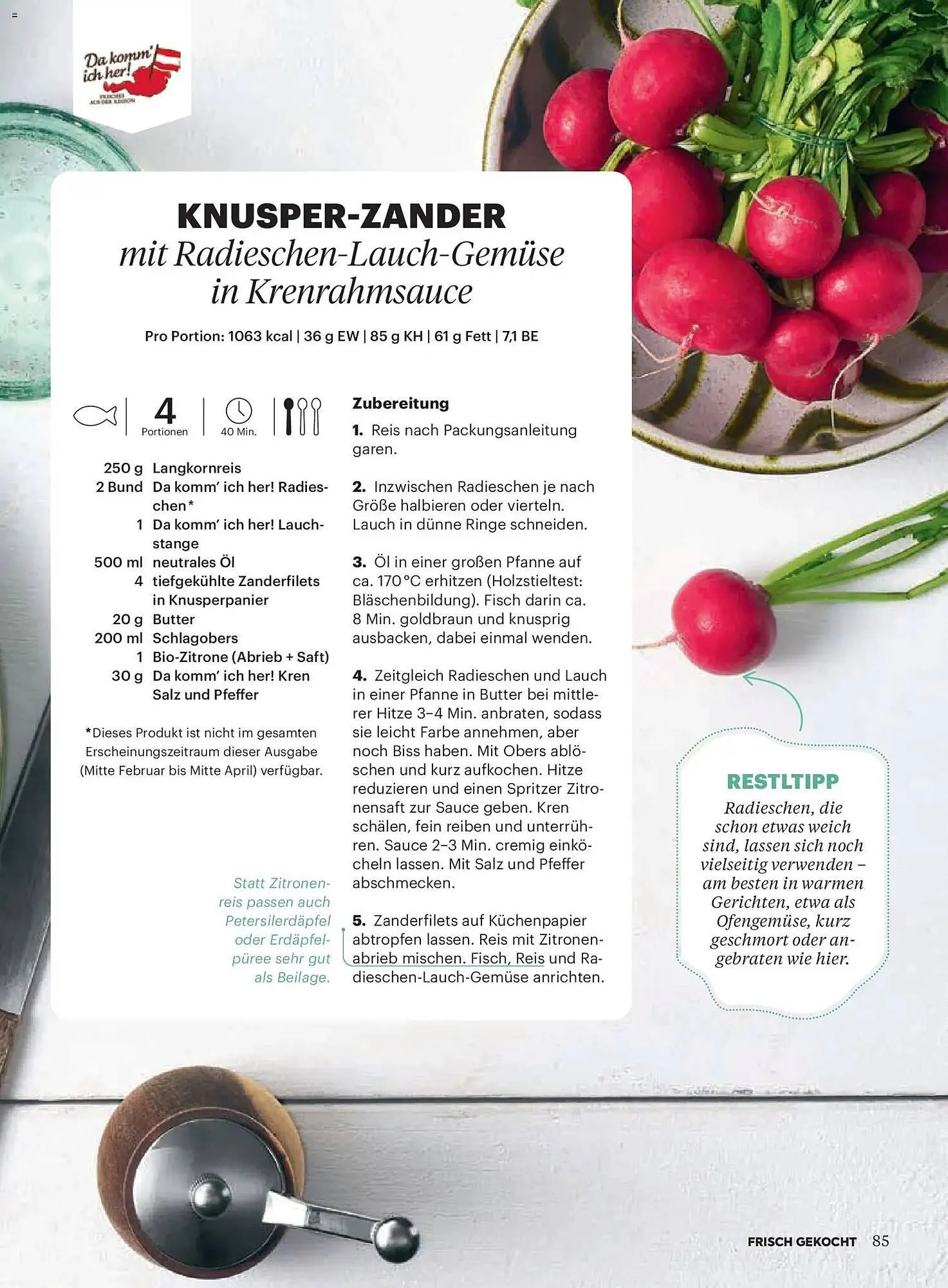 Billa Flugblatt von 1. März bis 30. April 2026 - Flugblätt seite  83