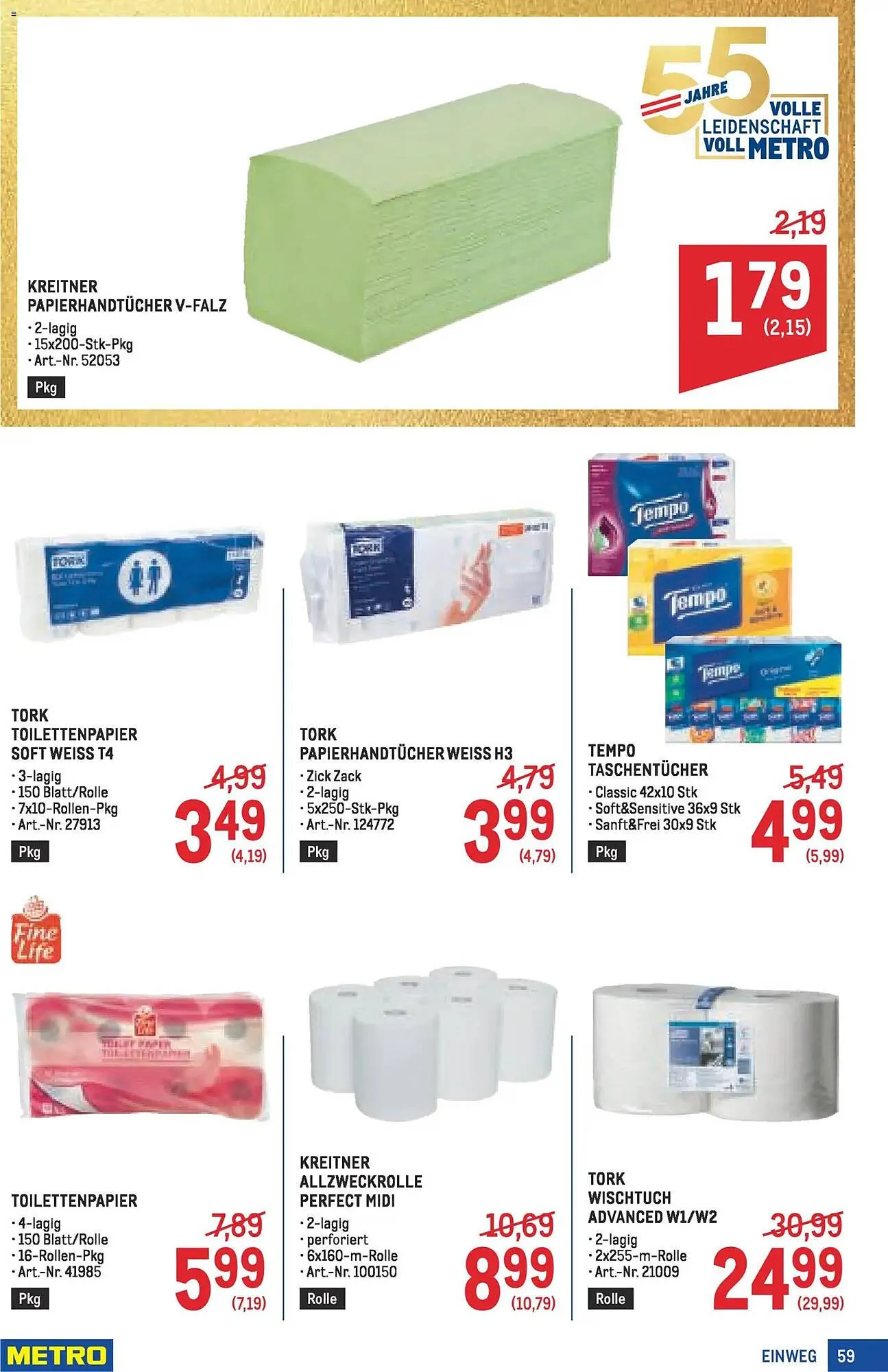 Metro Flugblatt von 19. März bis 1. April 2026 - Flugblätt seite  59