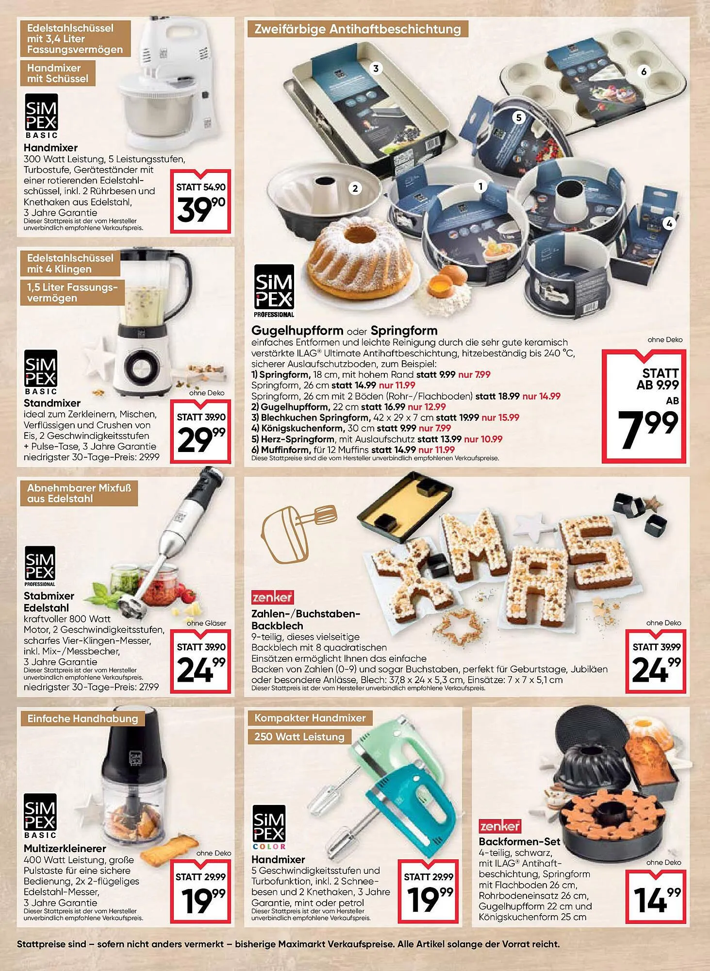 Maximarkt Flugblatt von 23. Oktober bis 12. November 2025 - Flugblätt seite 6