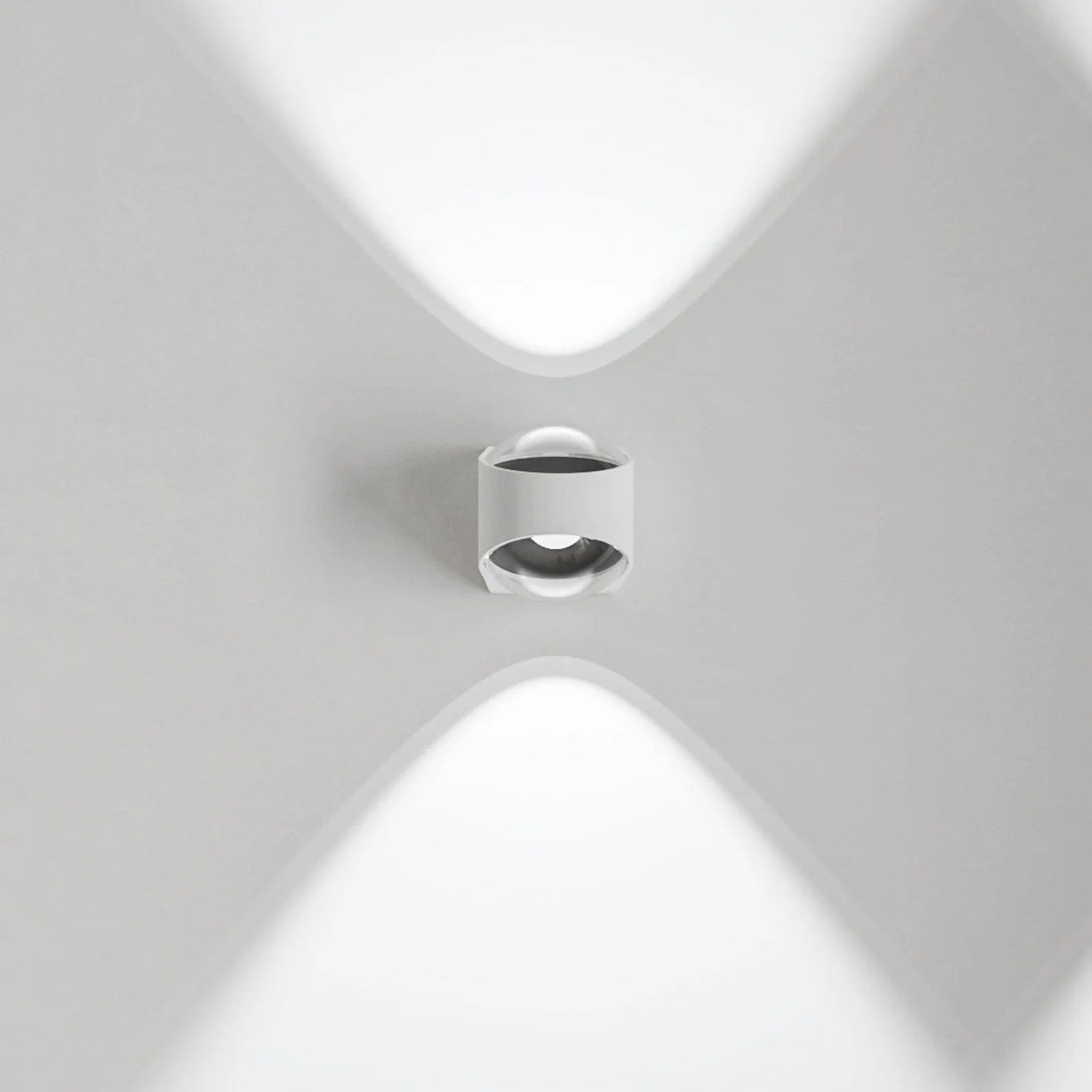 LOOM DESIGN Saga LED-Außenwandleuchte up/down weiß